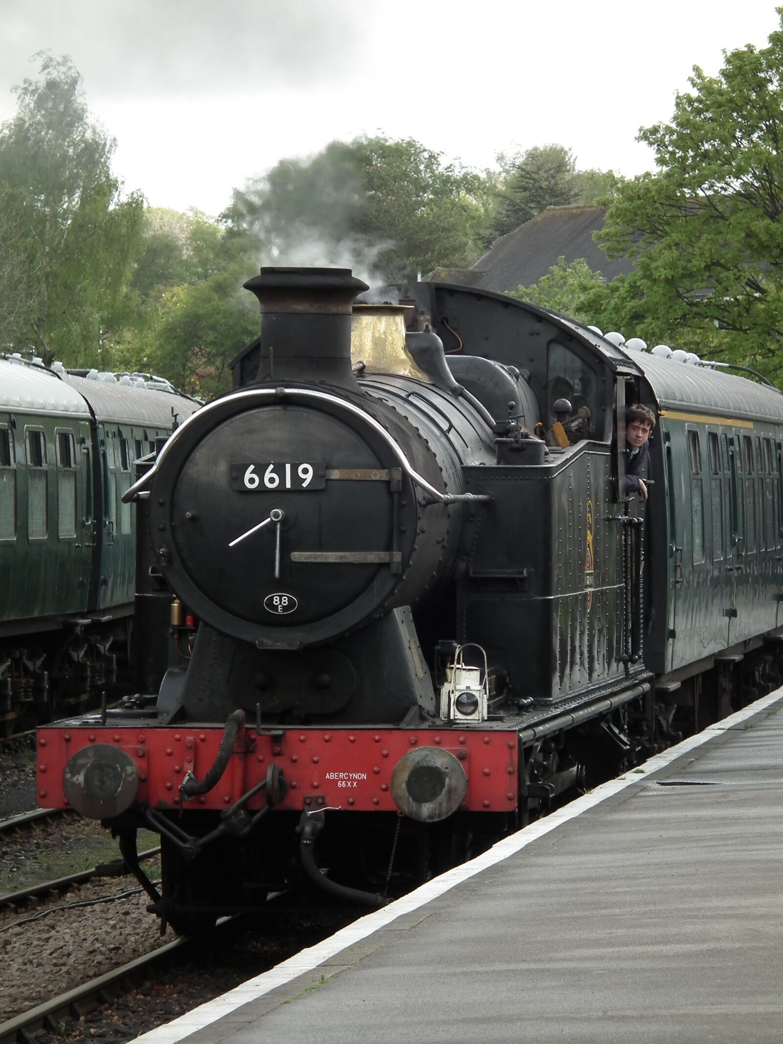 FujiFilm FinePix HS10 (FinePix HS11) sample photo. Steam, engine, railway photography