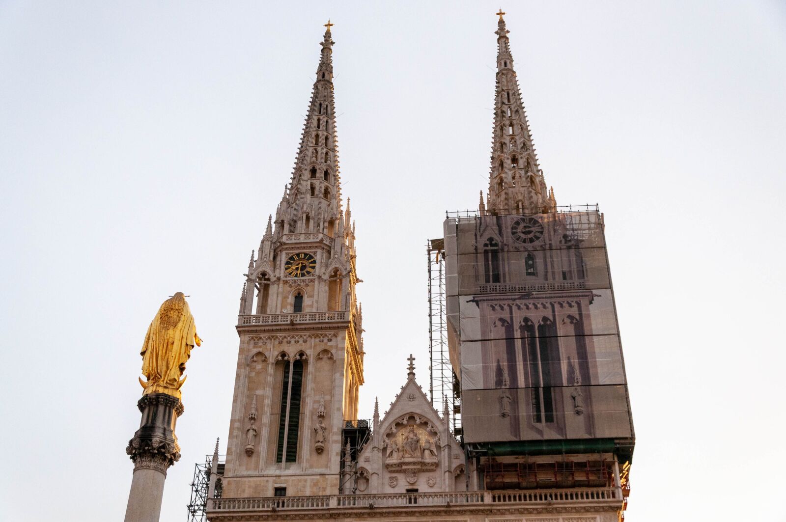 Nikon D90 sample photo. Zagreb, cathedral, architecture photography