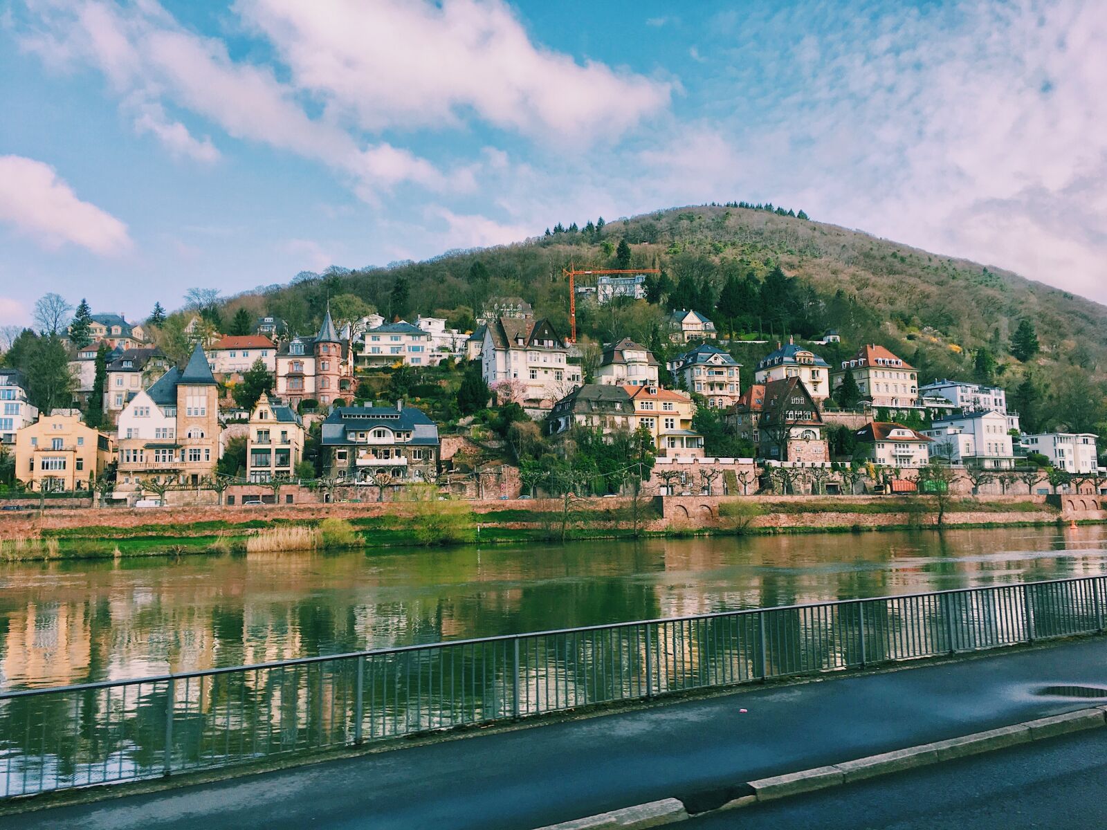 Apple iPhone 6s Plus sample photo. Germany, river banks, construction photography