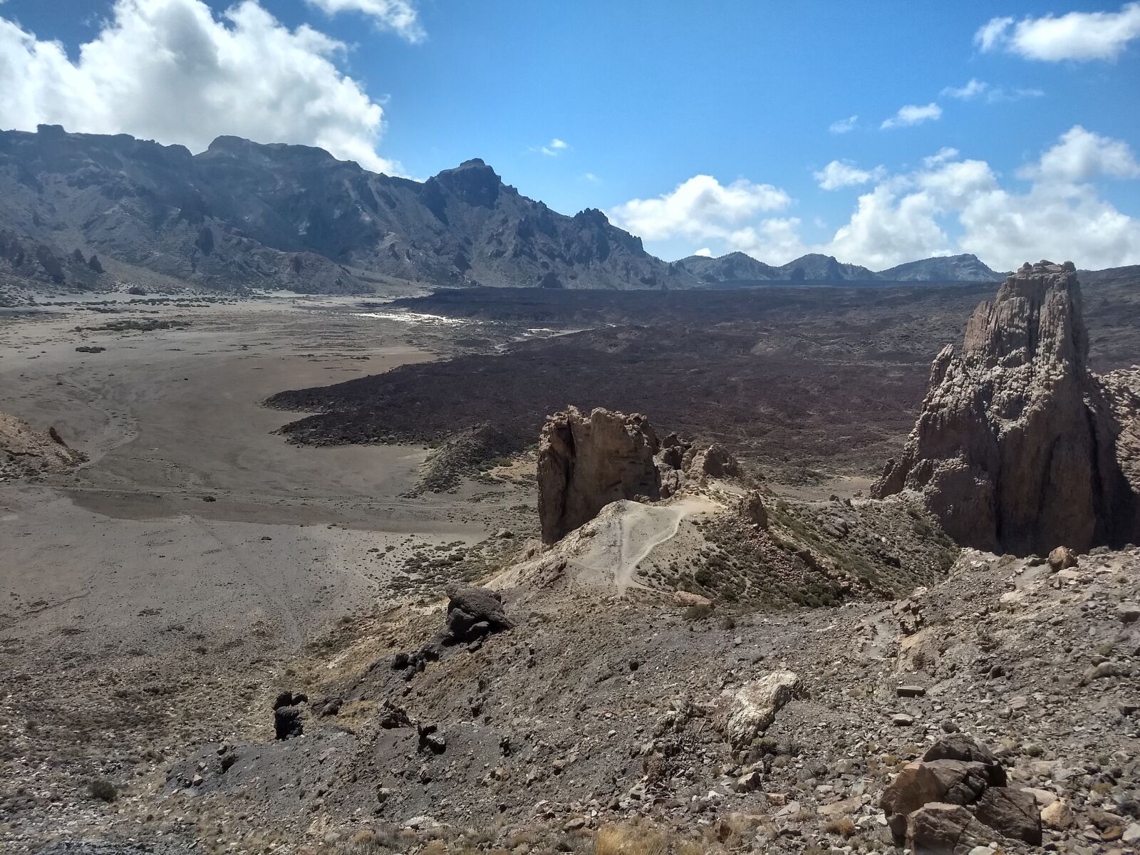 Motorola Moto G (5) Plus sample photo. Tenerife, barren, volcanic photography