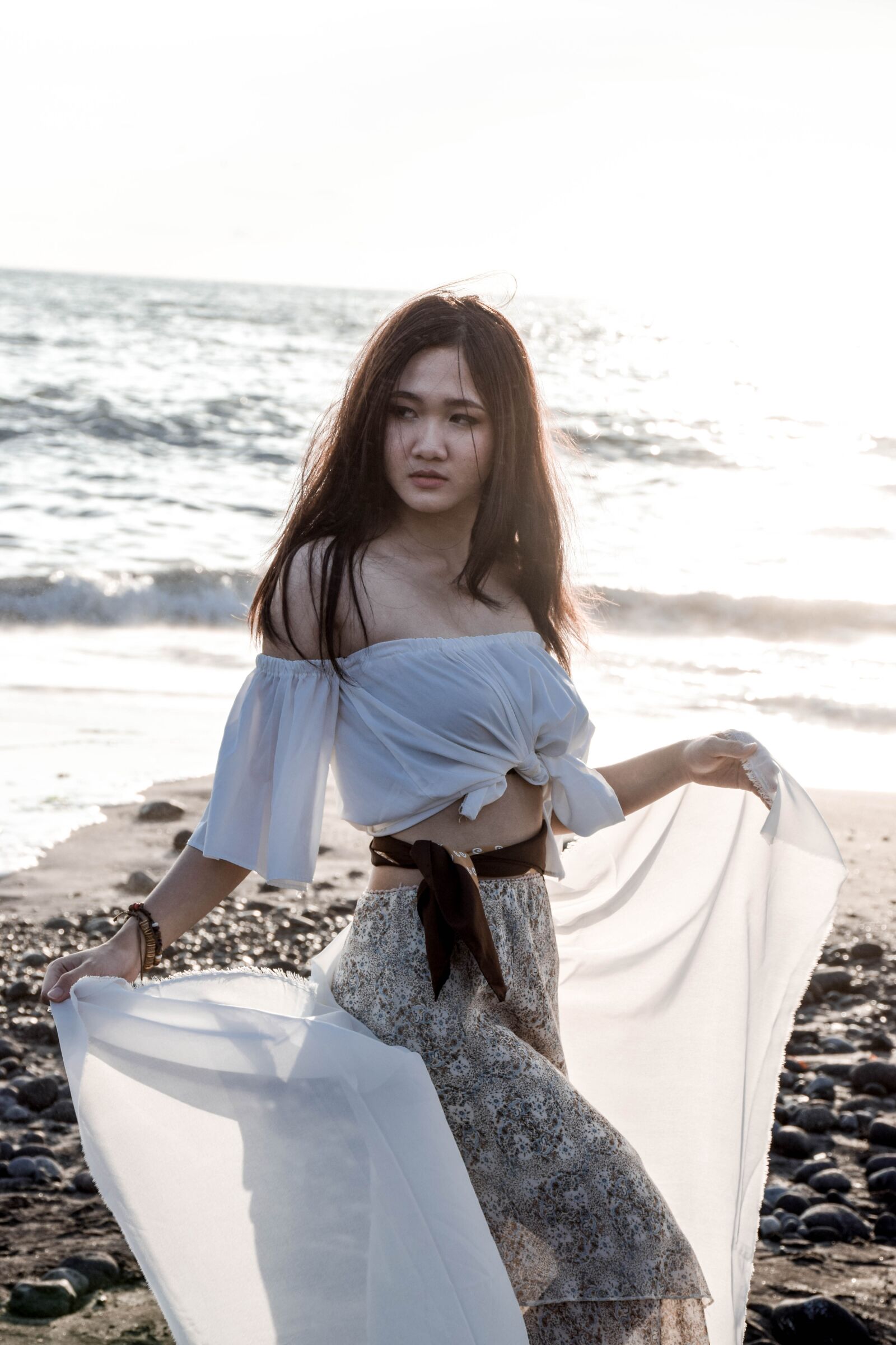 Nikon D5300 sample photo. Fashion, beach, woman photography