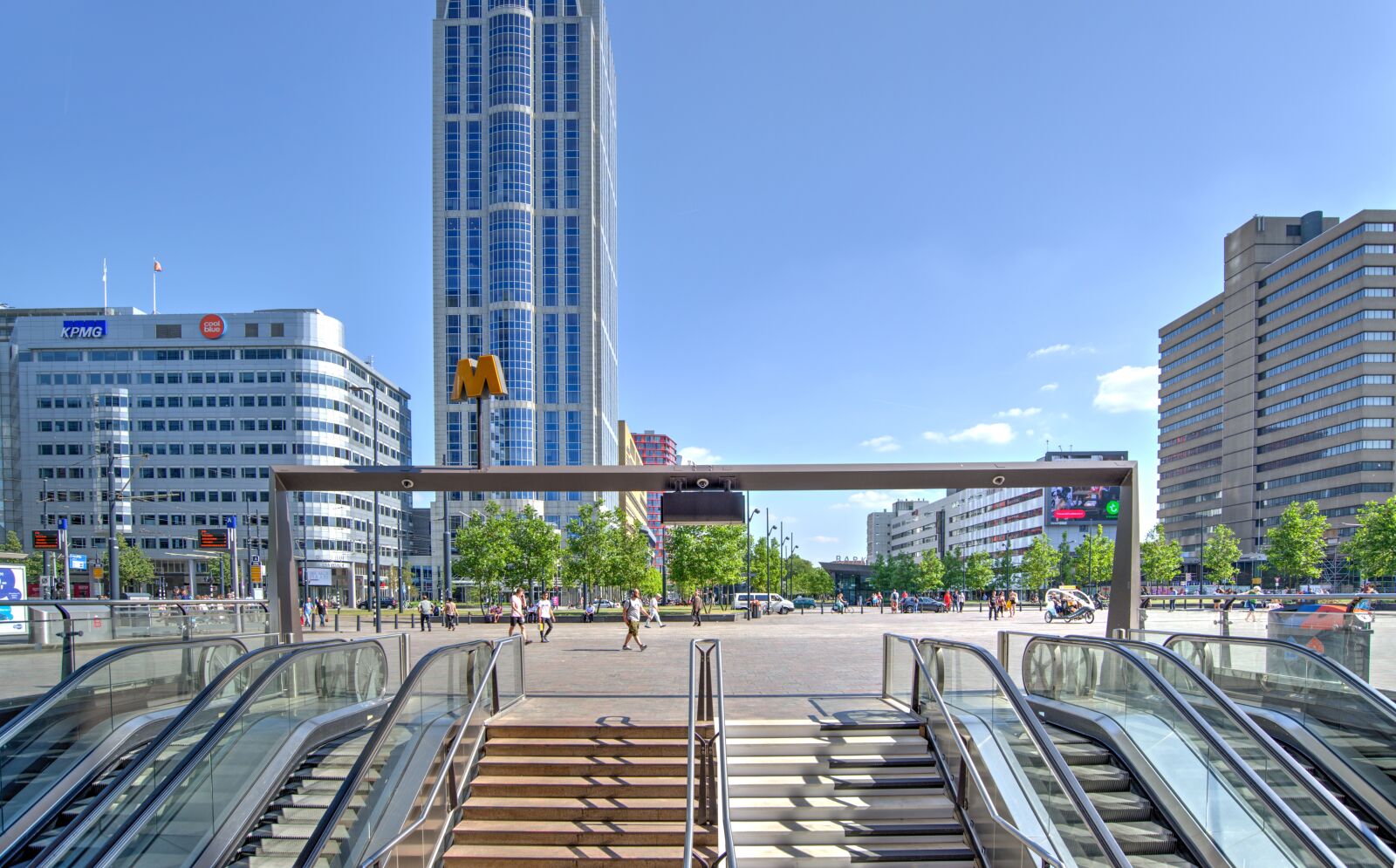 Nikon D610 sample photo. Rotterdam, skyline, city center photography