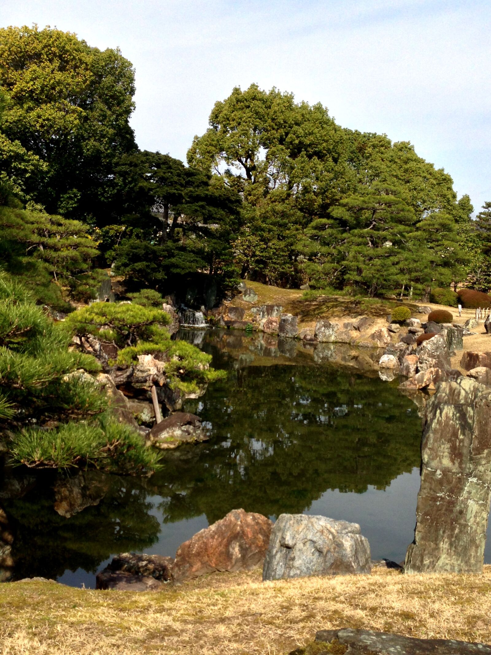 Apple iPhone 5 sample photo. Japan, garden, zen photography