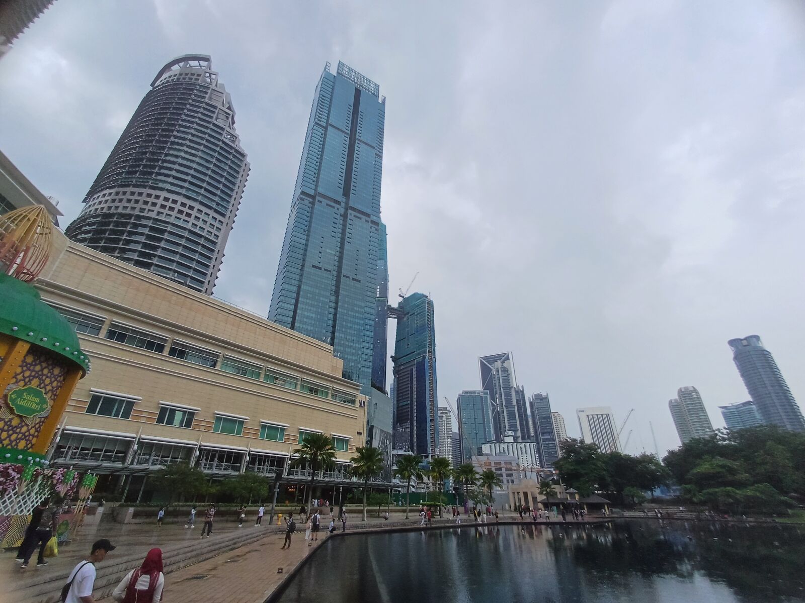 Samsung Galaxy A34 5G sample photo. Klcc malaysia photography