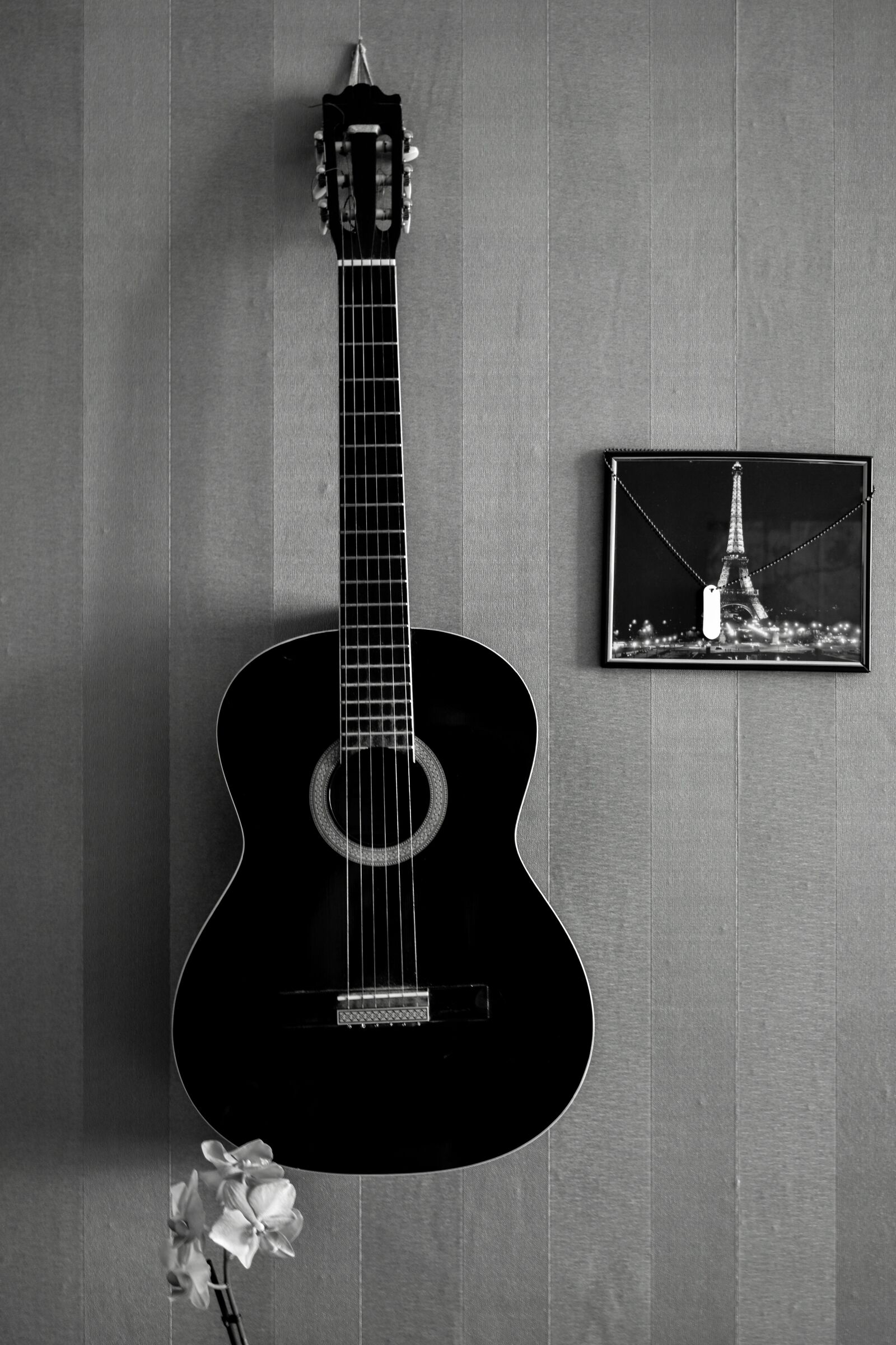 Nikon D3400 sample photo. Guitar, interior, strings photography
