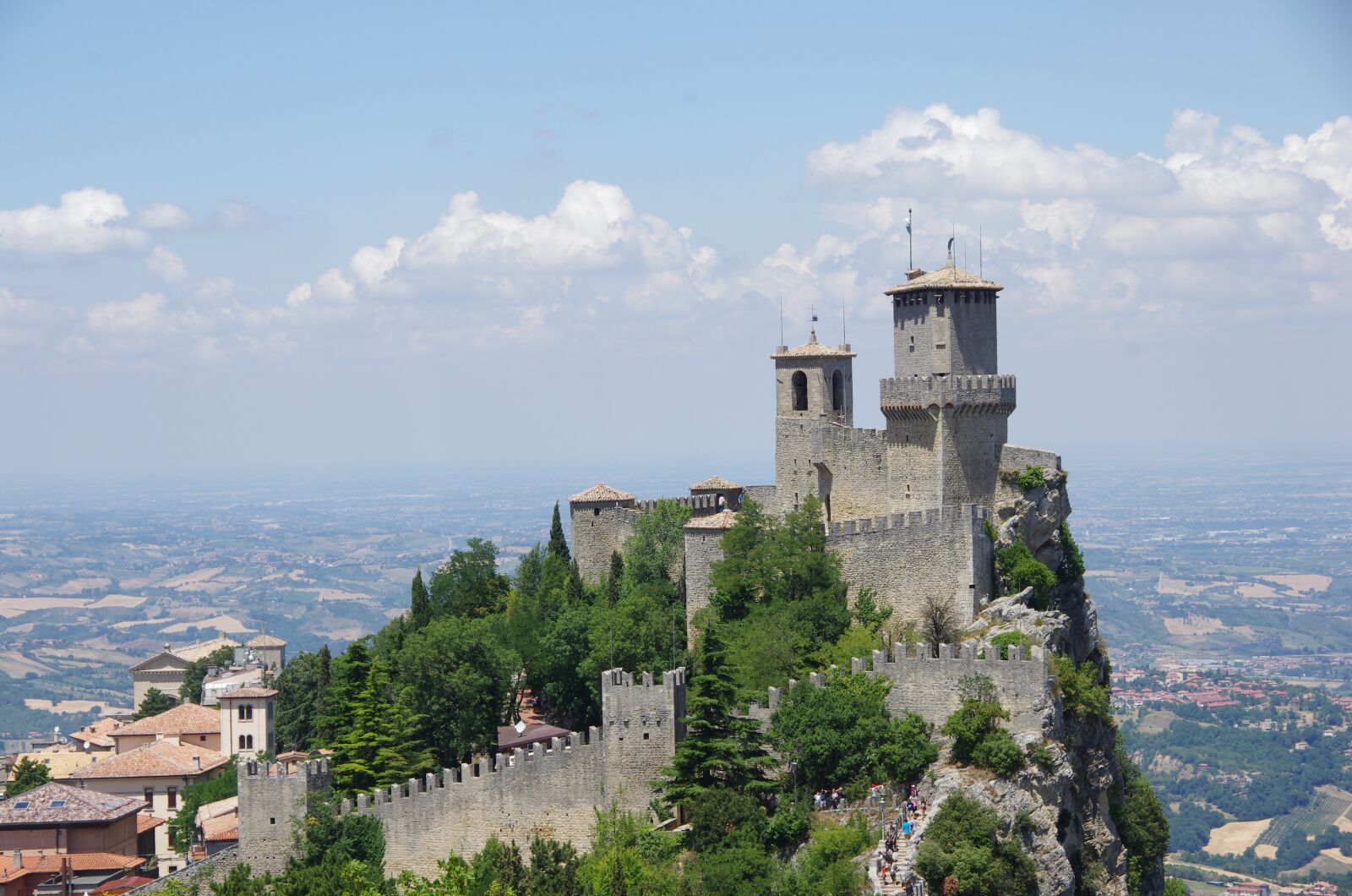 Pentax K-5 sample photo. San marino, tower, architecture photography