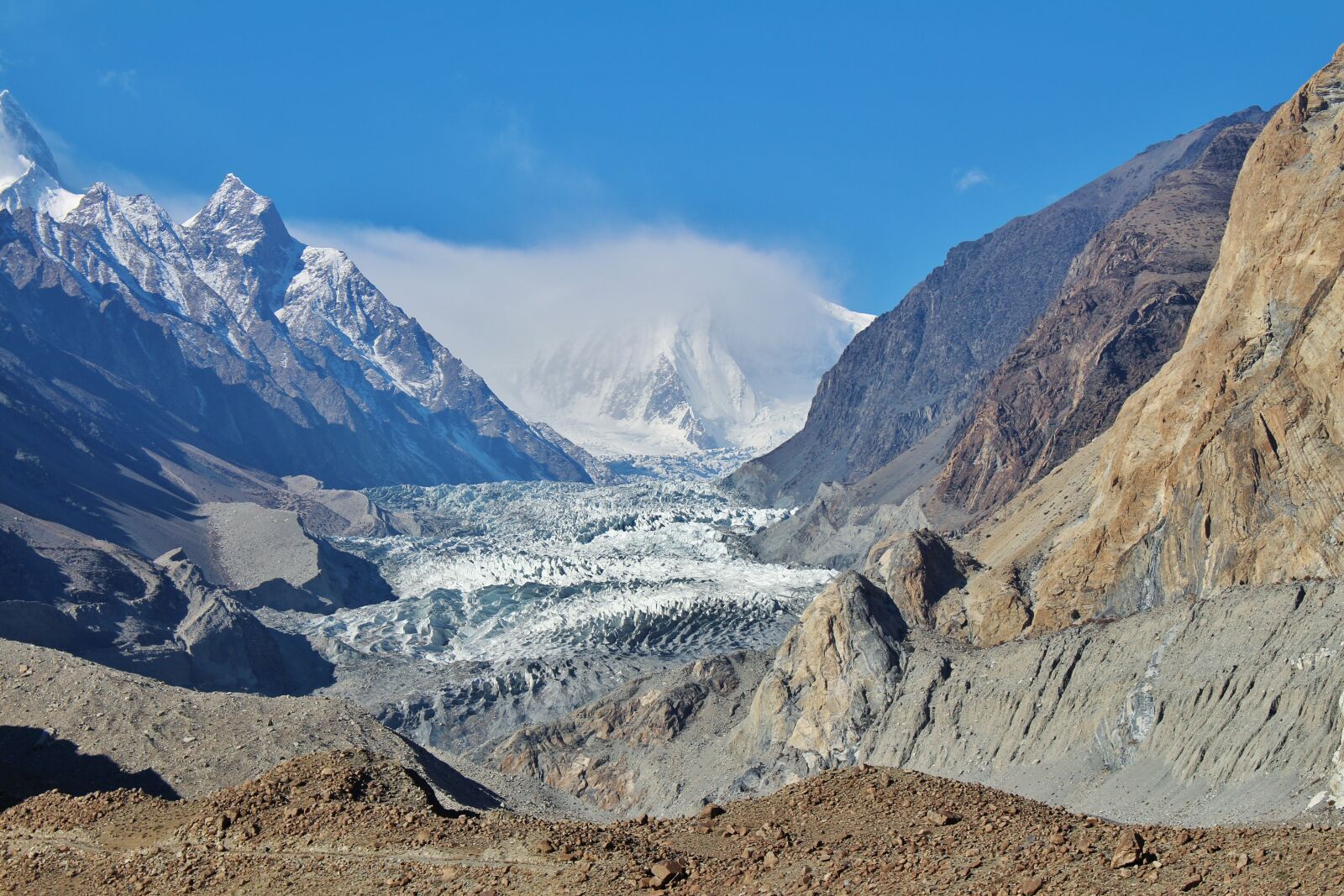 Canon EOS 700D (EOS Rebel T5i / EOS Kiss X7i) sample photo. Glacier, passu, pakistan photography