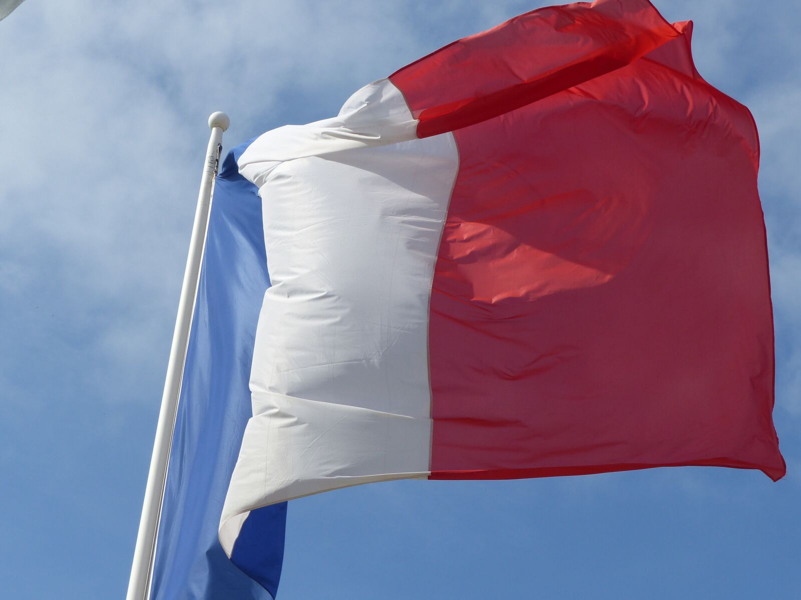 Panasonic Lumix DMC-FZ200 sample photo. Flag, france, french flag photography