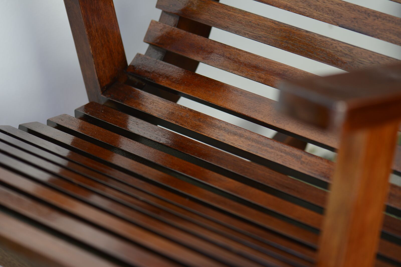 Nikon D7100 sample photo. Chair, wood, balance photography