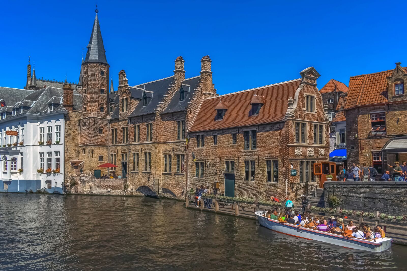 Nikon D3300 sample photo. Belgium, brugge, canal photography