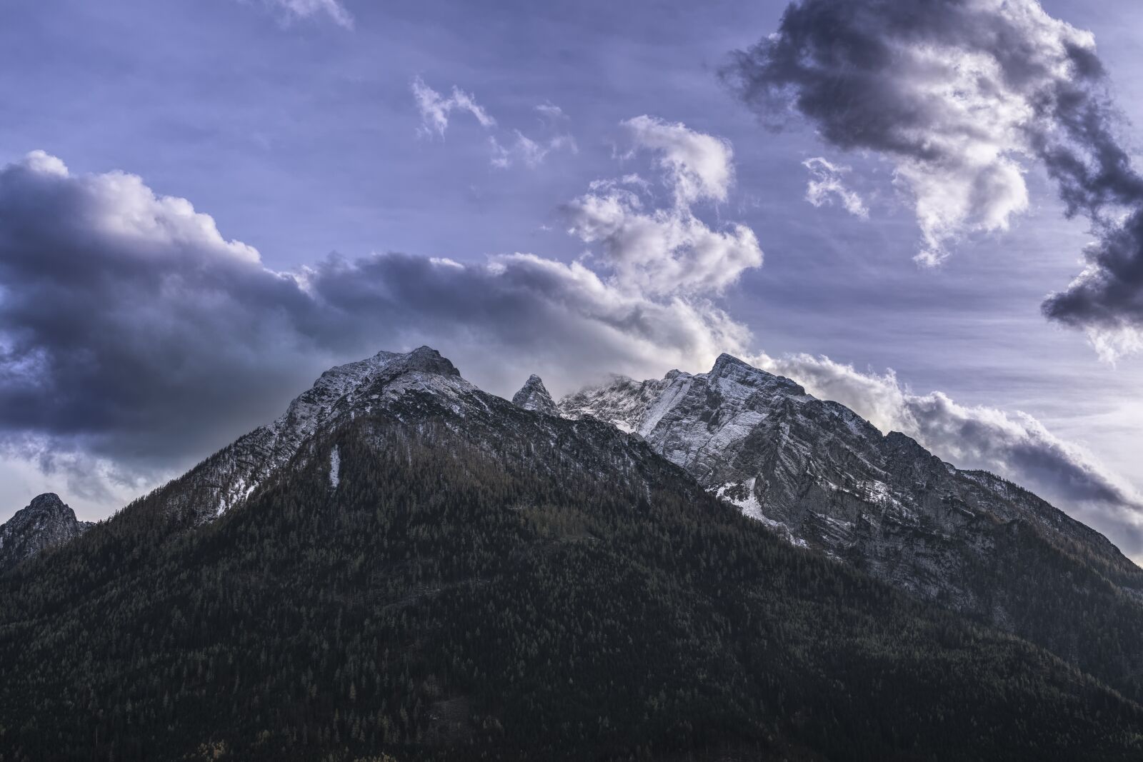 Sony a6300 sample photo. Mountain, abendstimmung, clouds photography