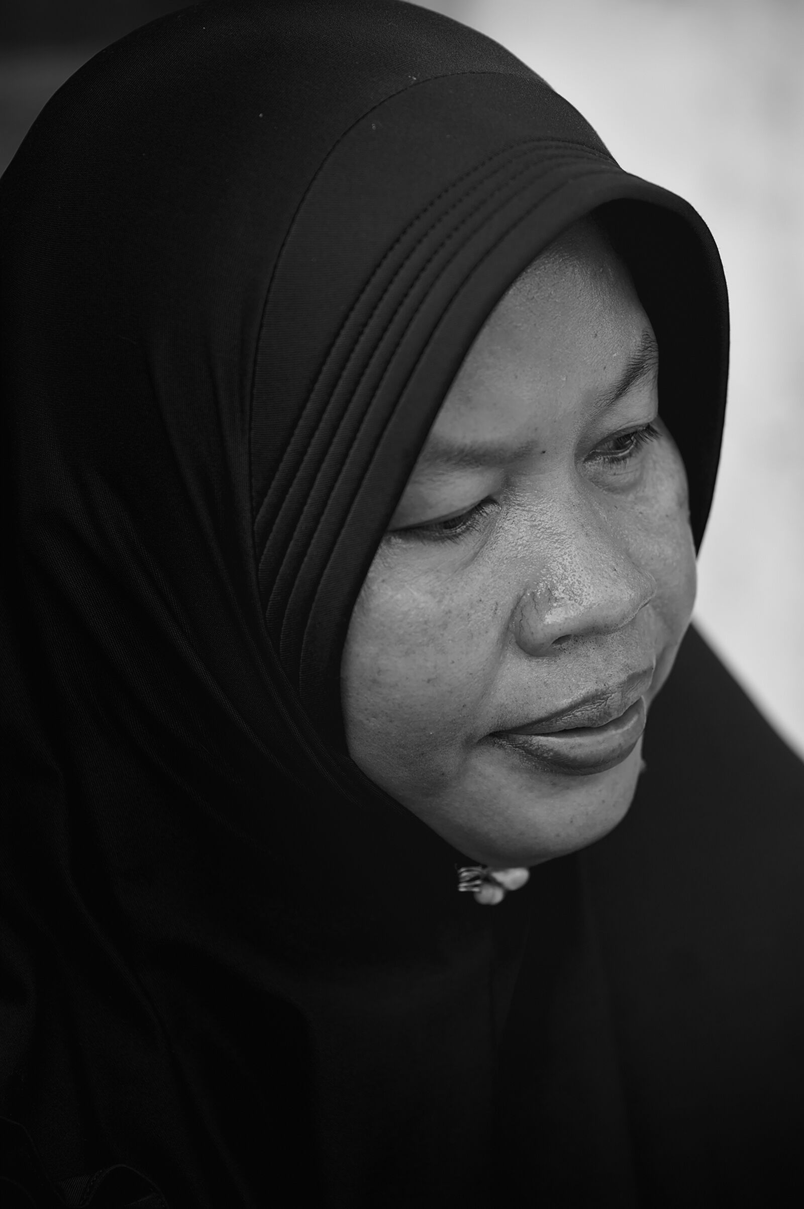 Nikon D500 sample photo. Hijab, veil, muslim woman photography