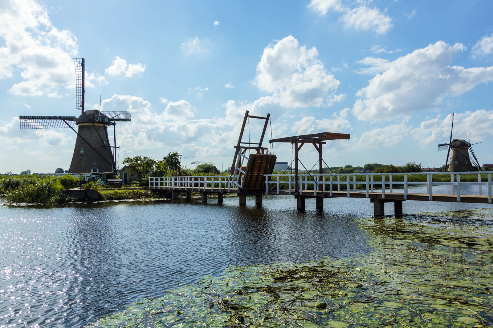 Canon EF 24-105mm F4L IS USM sample photo. Bridge, windmill photography