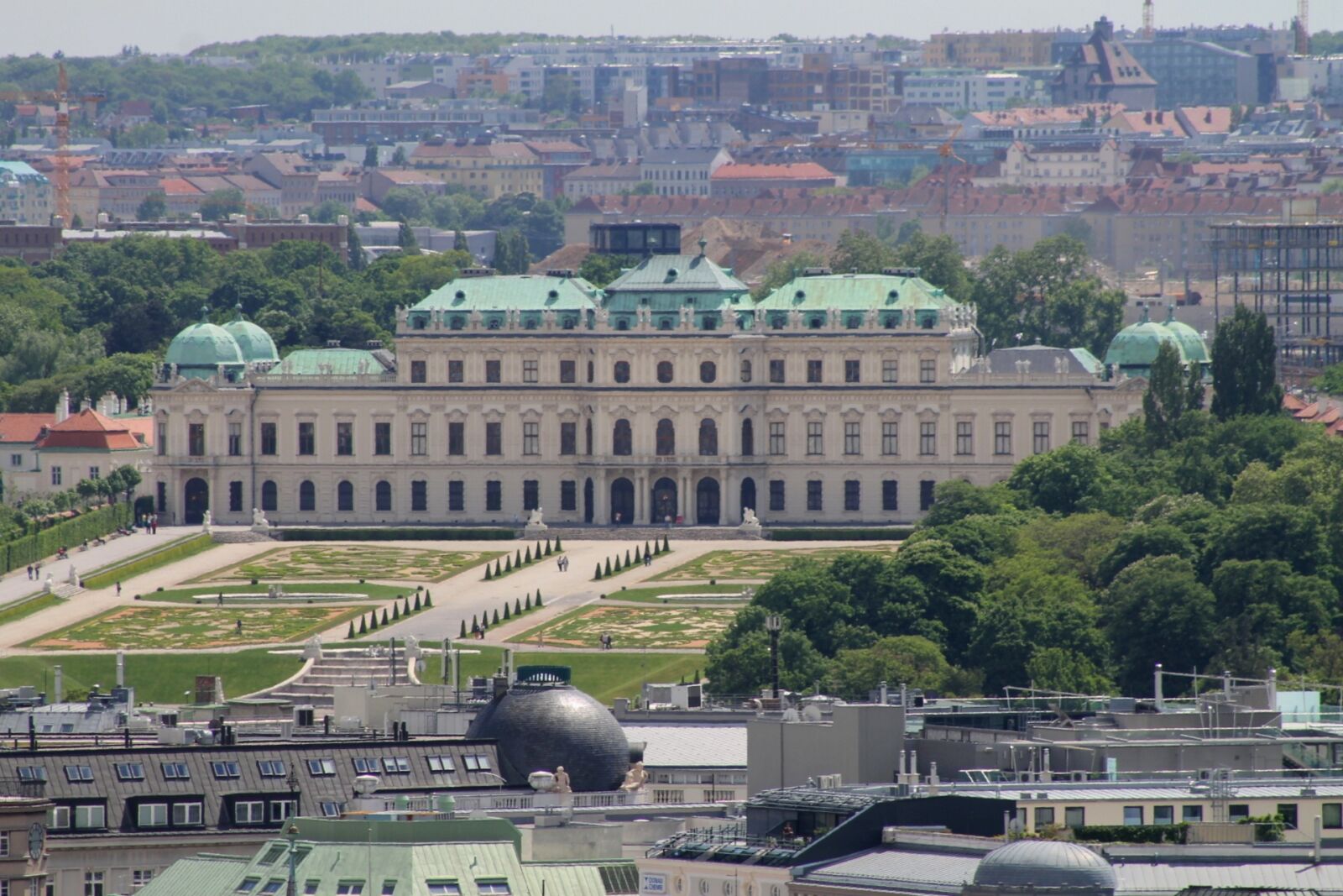 Canon EF 75-300mm f/4-5.6 sample photo. Vienna, outlook, historic center photography
