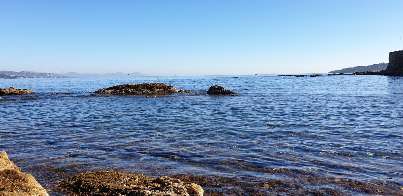 Samsung Galaxy S9+ sample photo. Mediterranean, sea, france photography