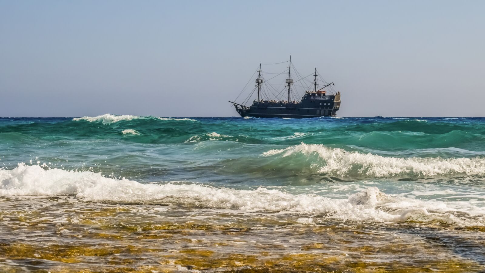 Nikon D3300 sample photo. Sea, rocky coast, waves photography