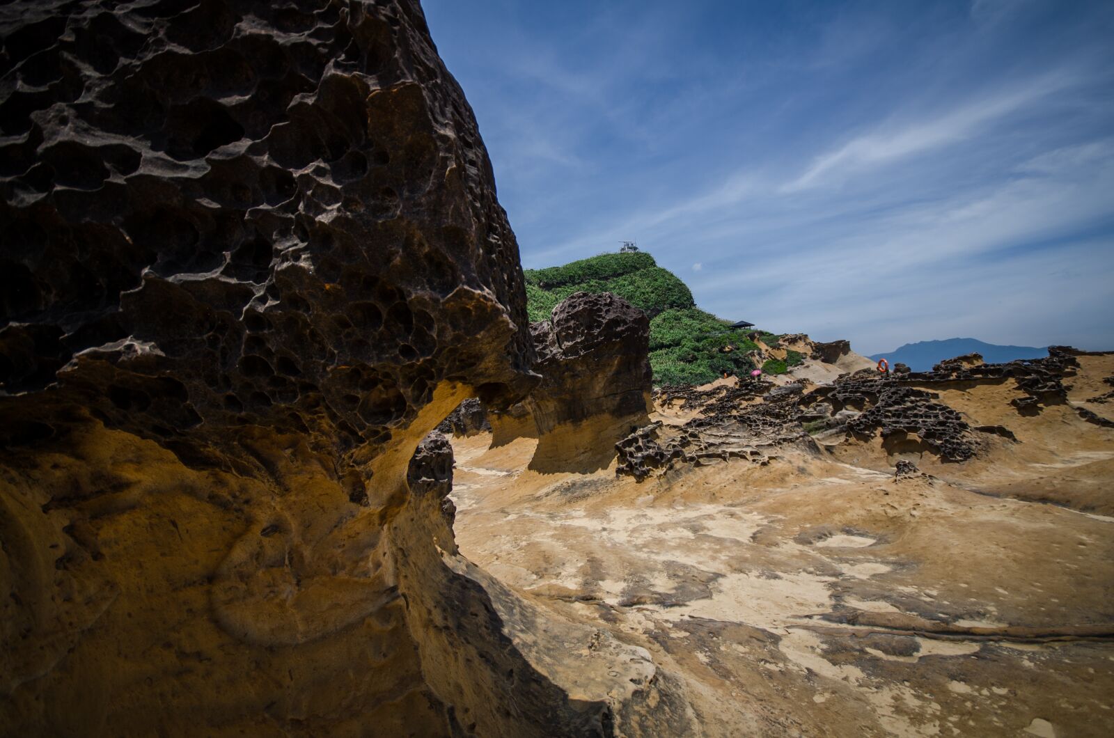 Nikon D7000 sample photo. Yehliu geopark, natural rocks photography