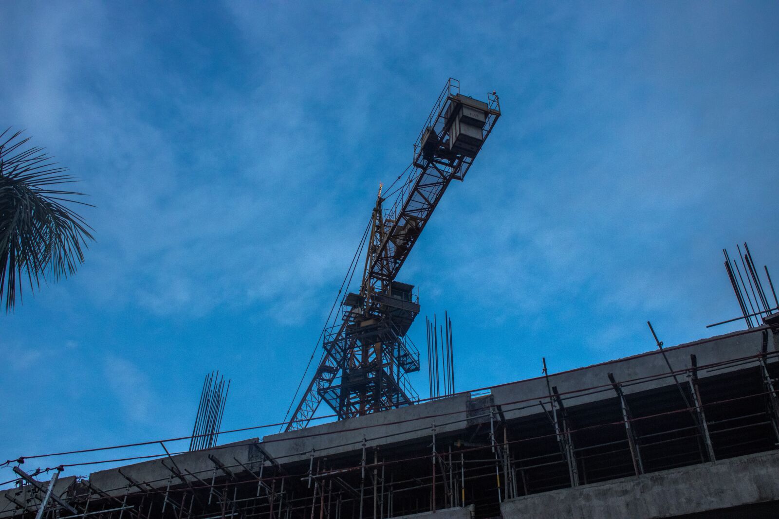 Canon EOS 2000D (EOS Rebel T7 / EOS Kiss X90 / EOS 1500D) sample photo. Crane, engineering, building photography