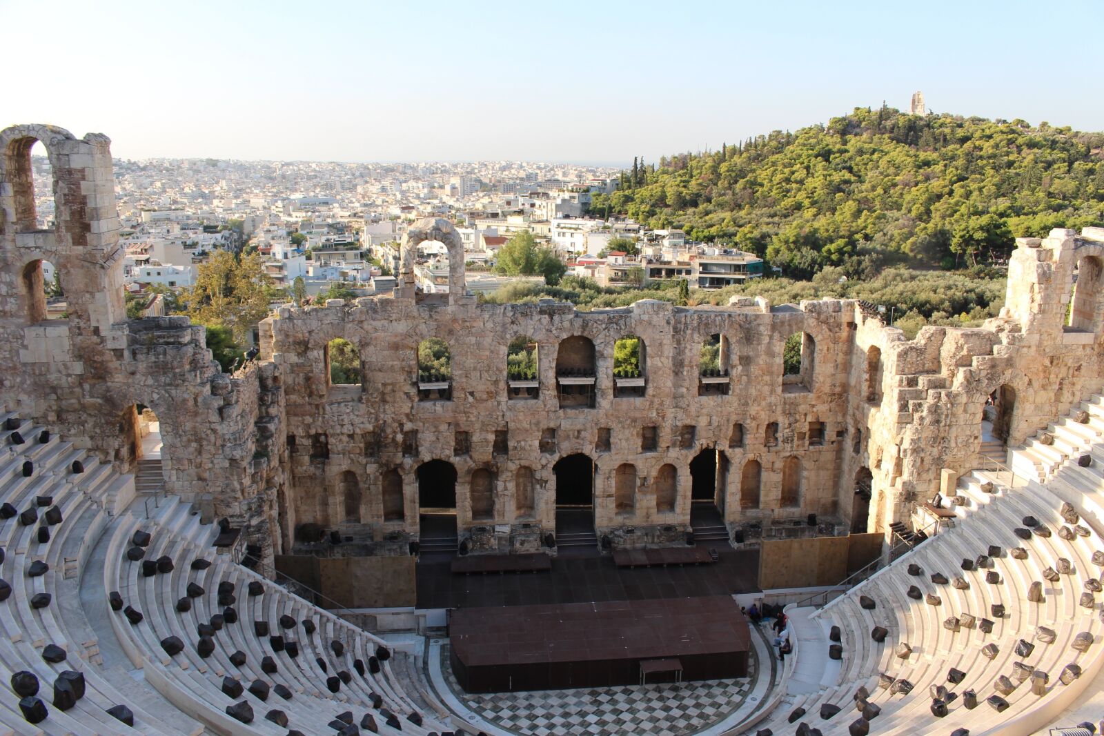 Canon EOS 100D (EOS Rebel SL1 / EOS Kiss X7) sample photo. Theatre, athens, acropolis photography