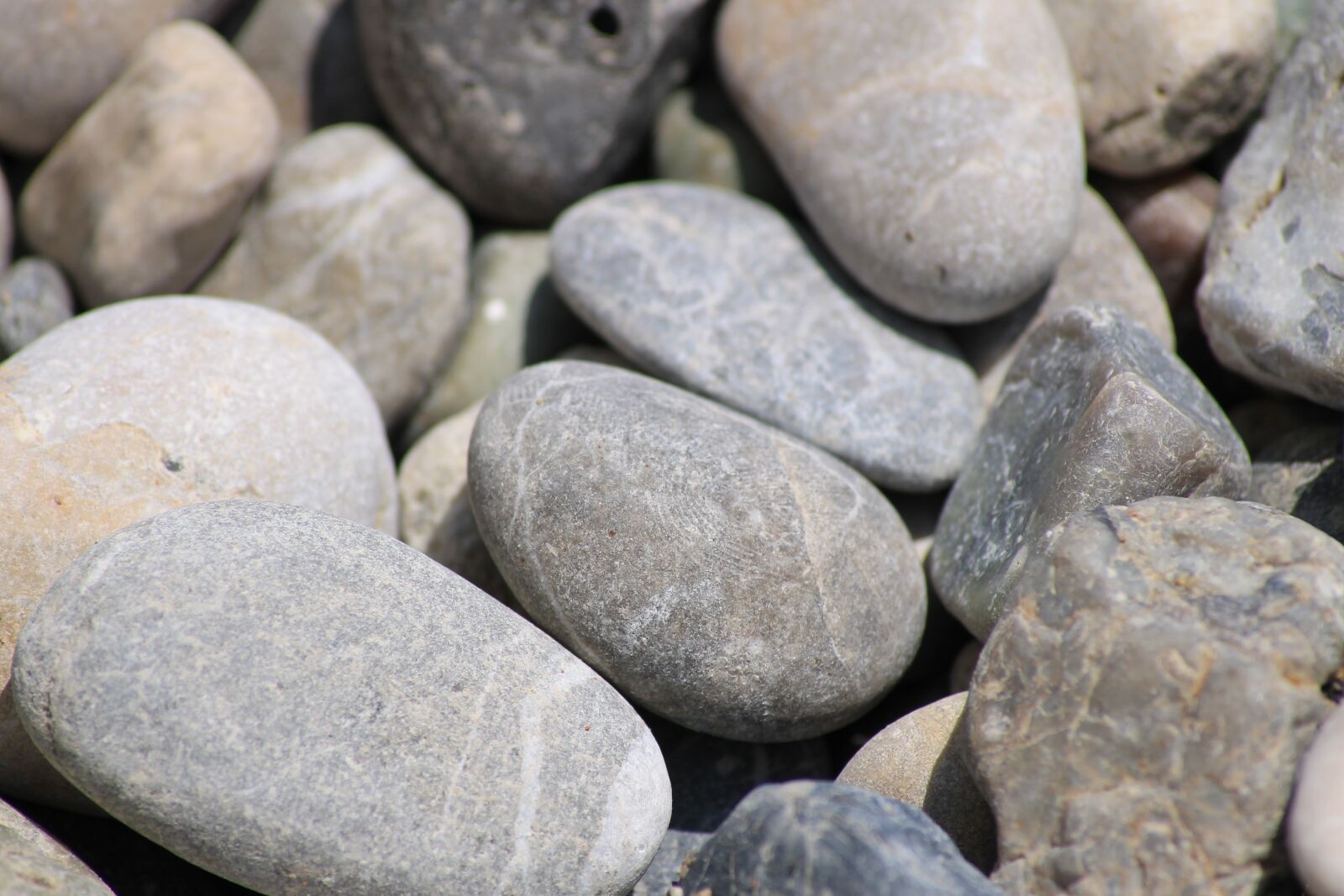 Canon EOS 1100D (EOS Rebel T3 / EOS Kiss X50) sample photo. Pebbles, beach, sea photography