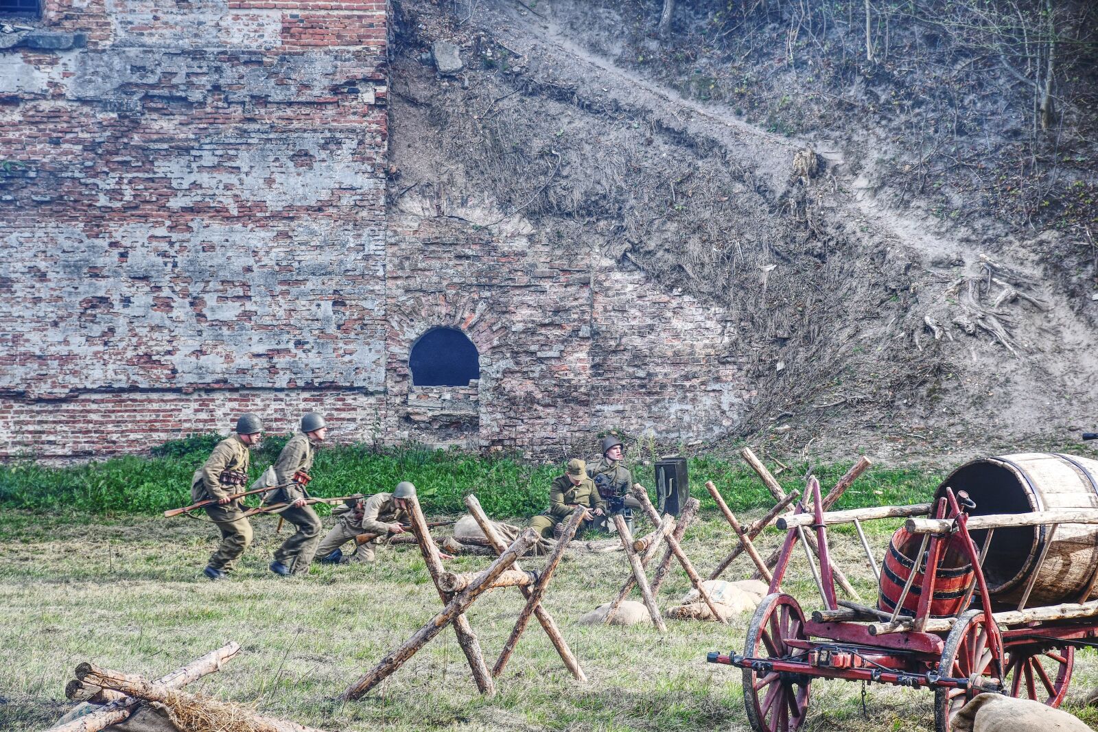 Nikon D7500 sample photo. The military, soldiers, staging photography