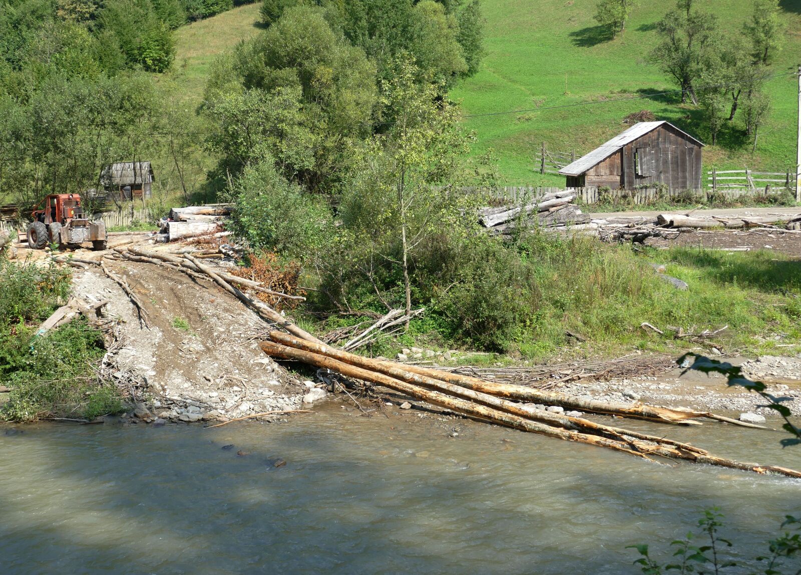 Panasonic Lumix DMC-FZ1000 sample photo. Water railway, romania, transylvania photography