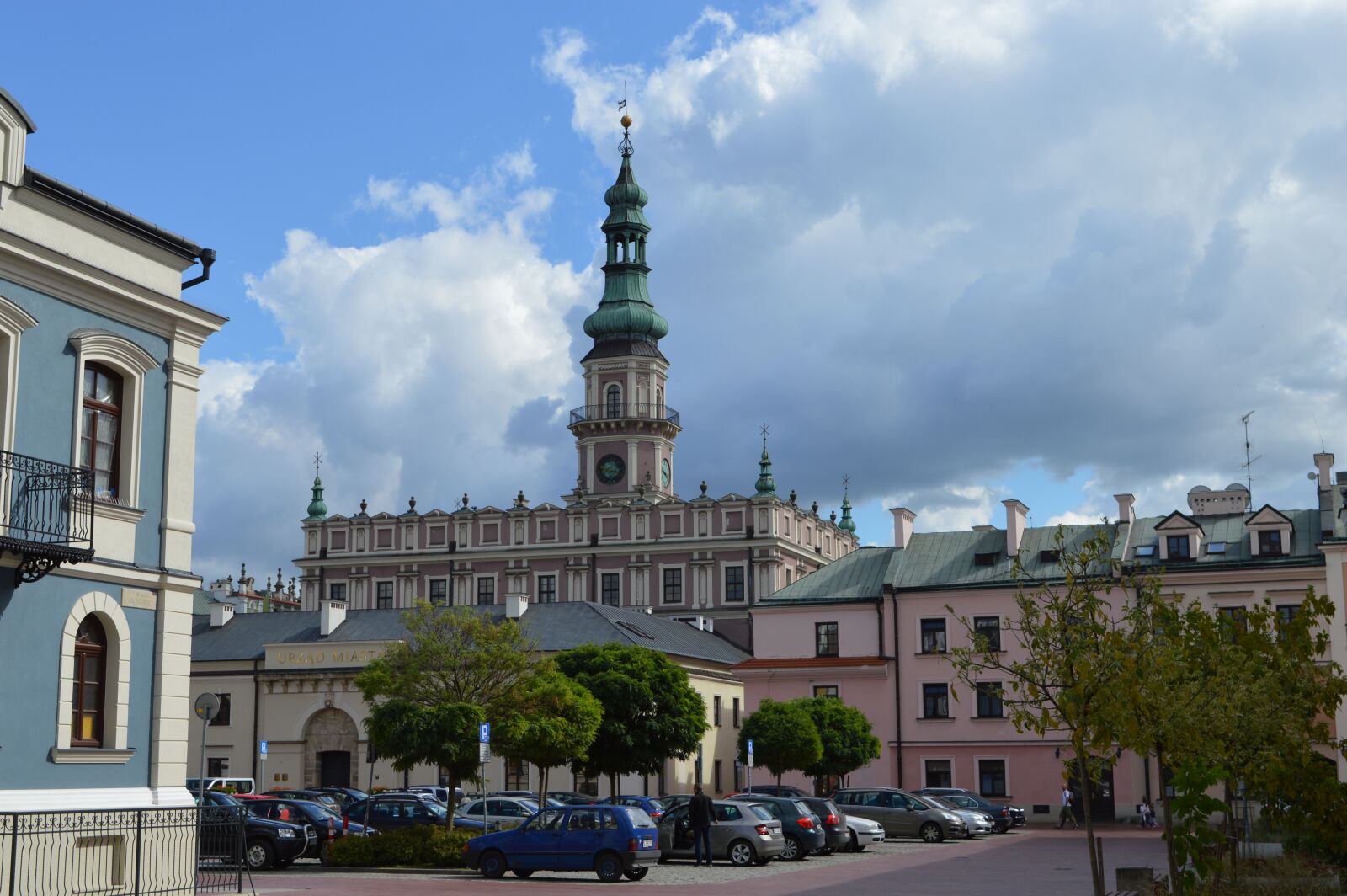 Nikon D3200 sample photo. Zamość, the market, city photography