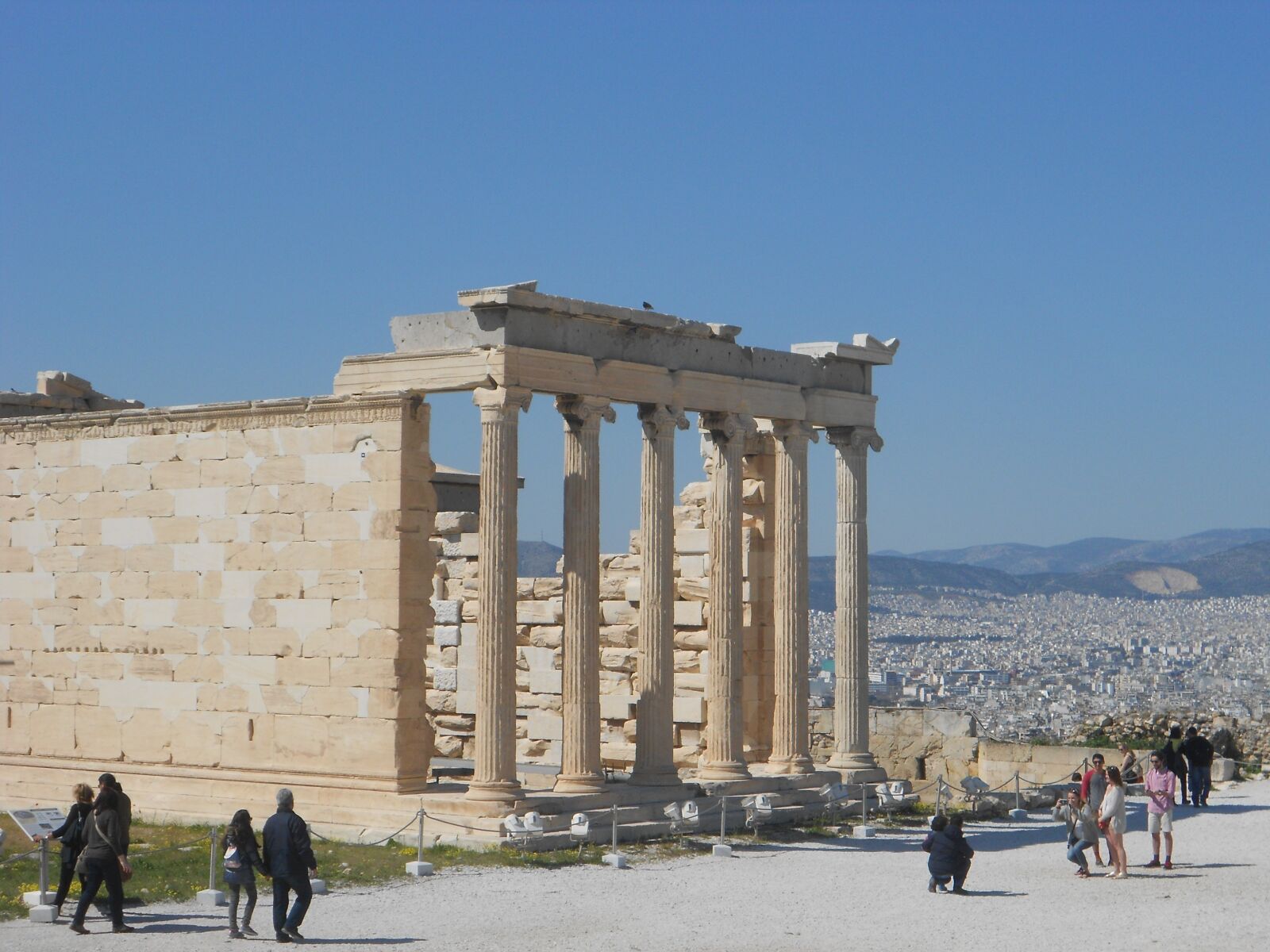 Nikon COOLPIX S2600 sample photo. Greek temple, acropolis, greece photography
