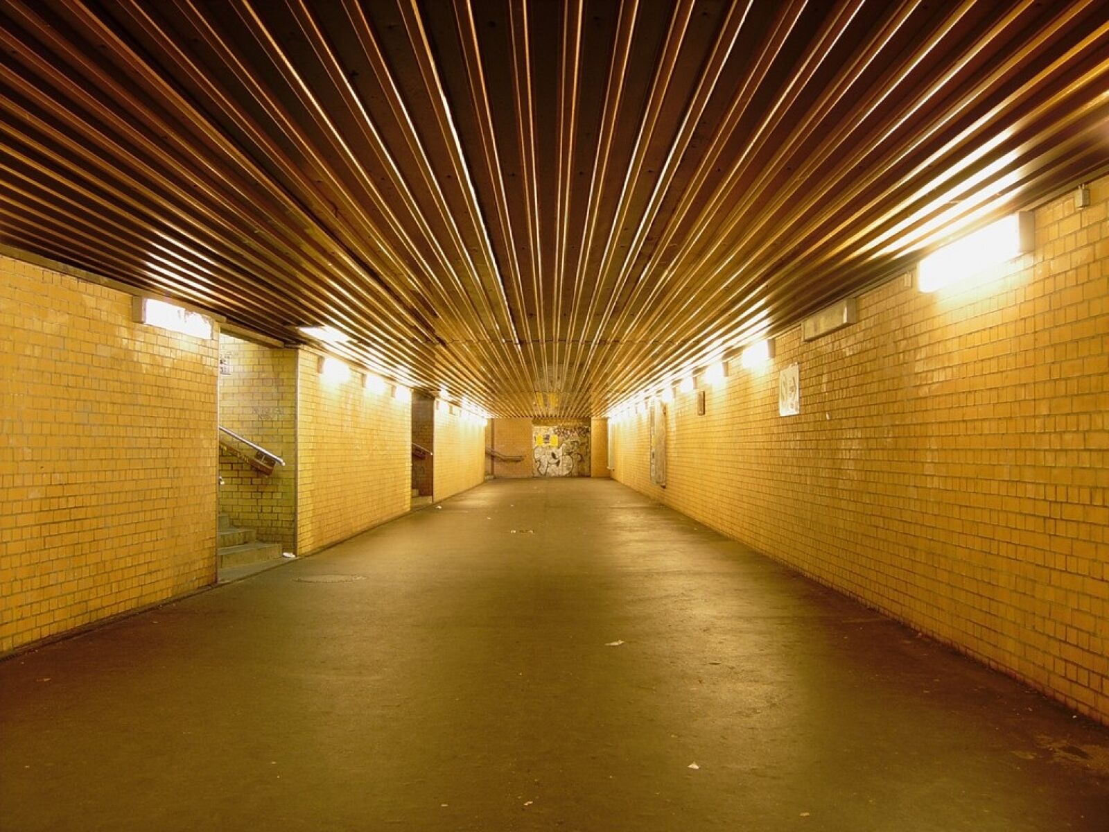 JENIMAGE Jenoptik JD 6.0 z3 MPEG4 sample photo. Pedestrian tunnel, berlin, station photography