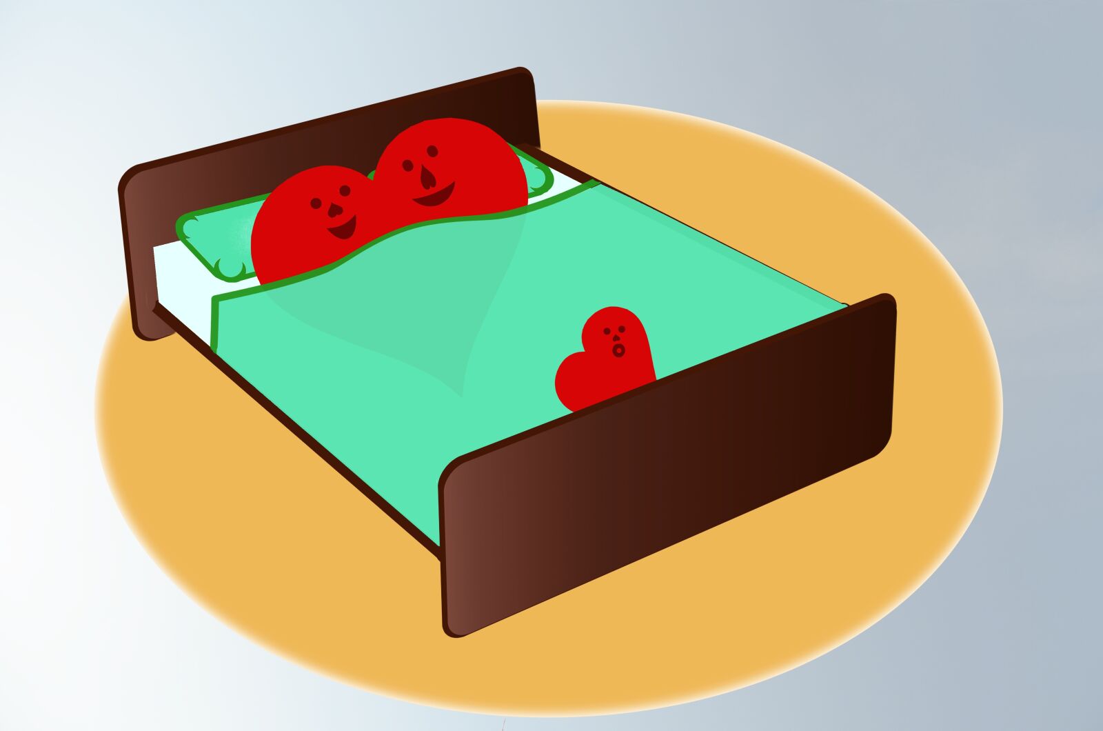 Nikon D5100 sample photo. Bed, love, heart photography