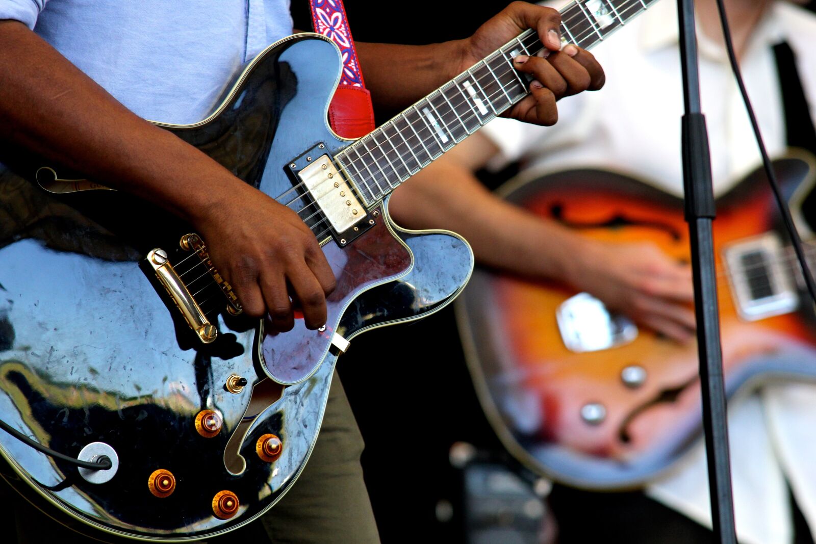 Canon EOS 60D sample photo. Guitars, instruments, perform photography