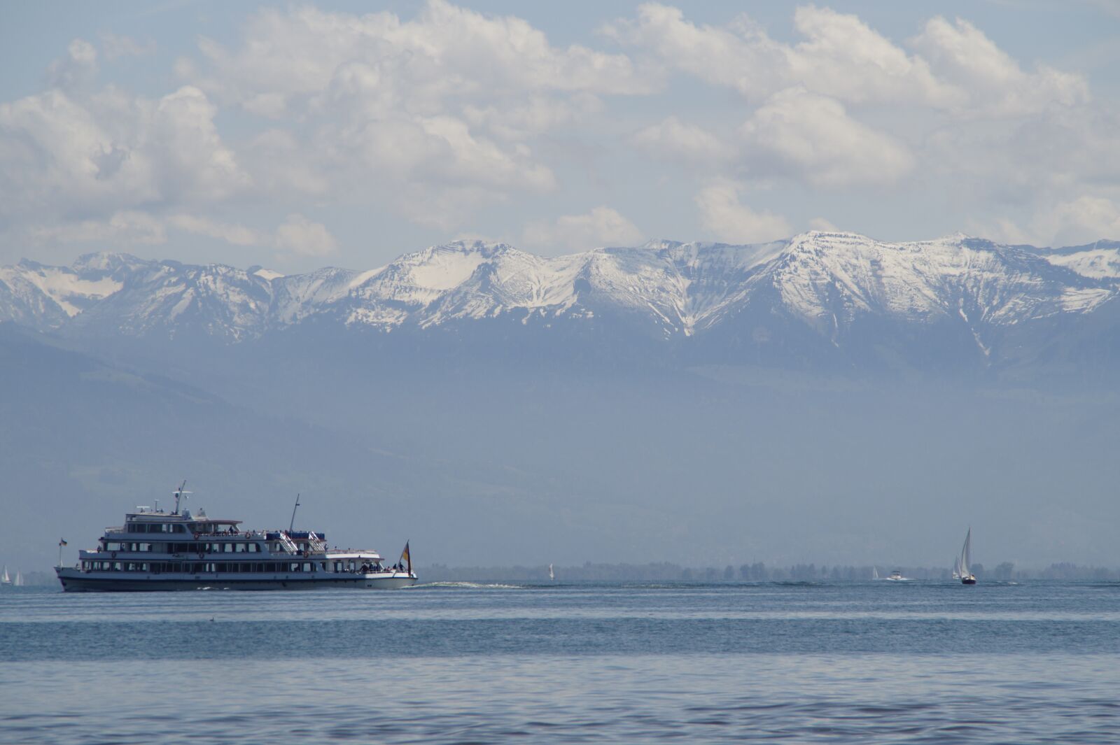 Sony SLT-A58 sample photo. Sailing ships, lake constance photography