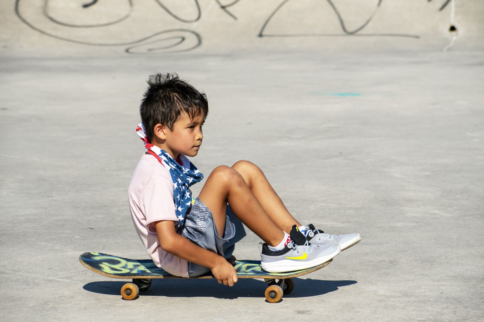 Nikon D500 sample photo. Boy, child, skateboard photography
