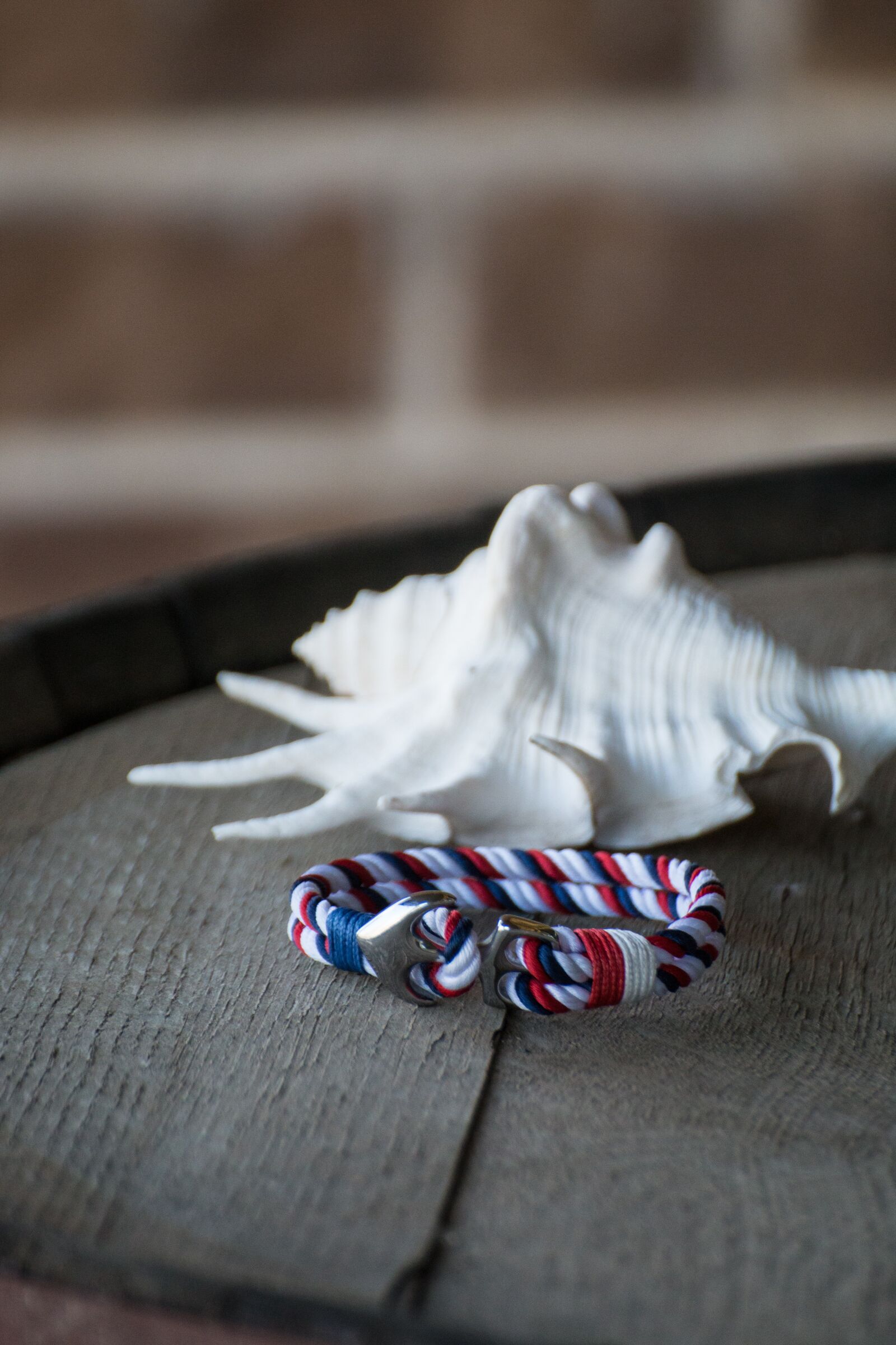 Canon EOS 70D sample photo. Bracelet, anchor, shell photography