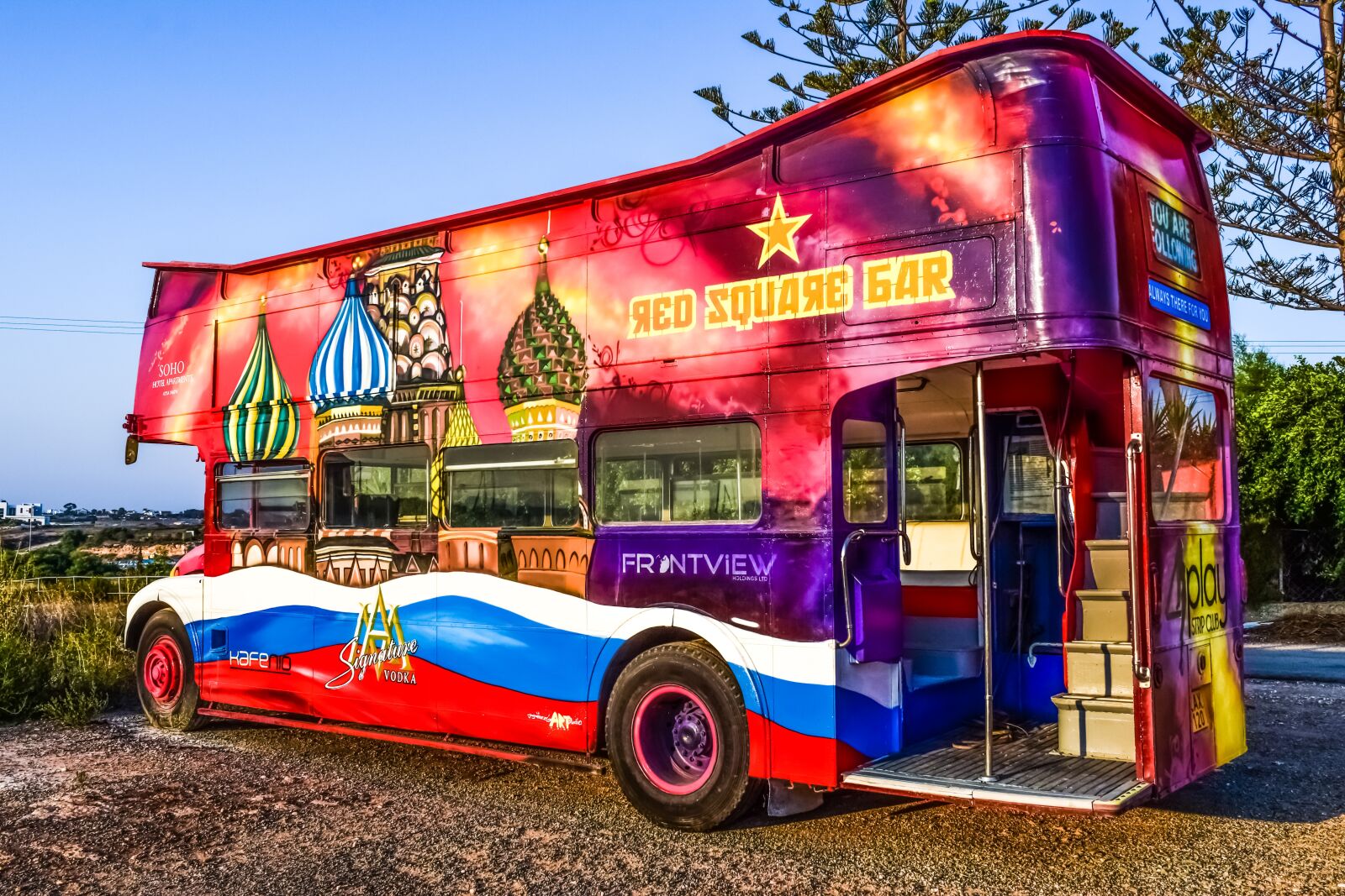 Nikon D3300 sample photo. Bus, double-decker bus, colorful photography