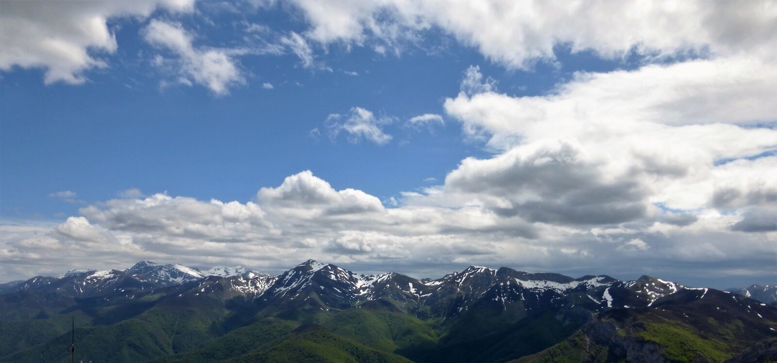 Panasonic Lumix DMC-ZS25 (Lumix DMC-TZ35) sample photo. Panoramic, mountain, nature photography
