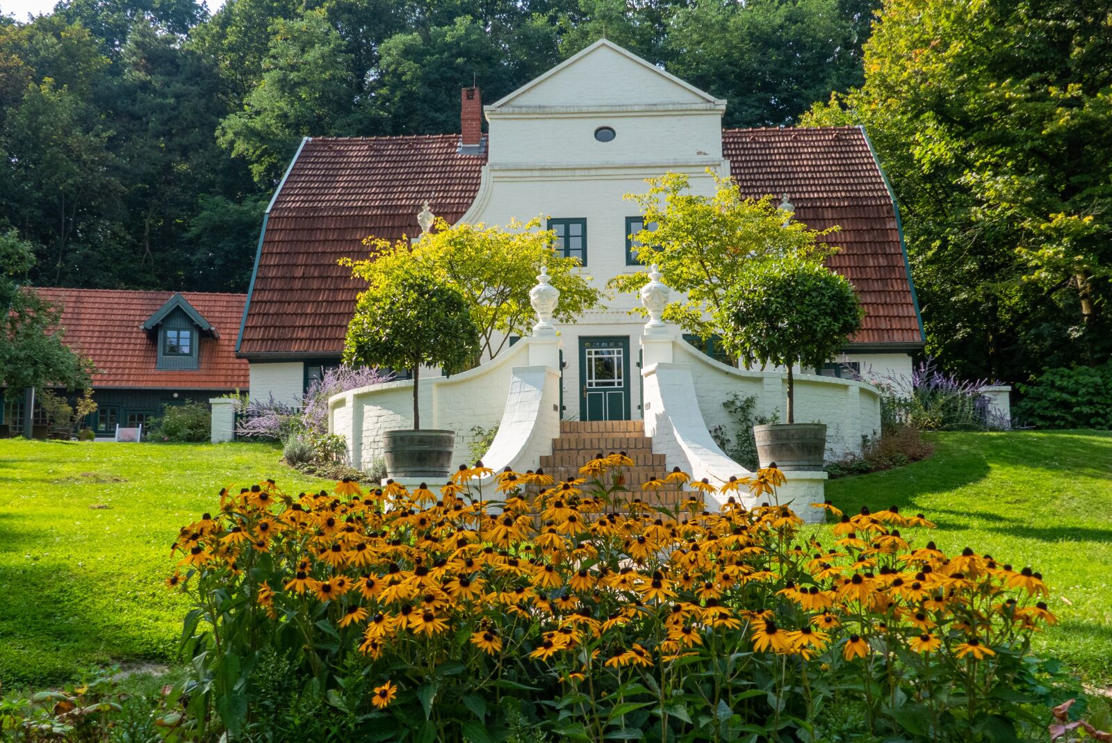 Panasonic Lumix DMC-FZ300 sample photo. Park, garden, house photography