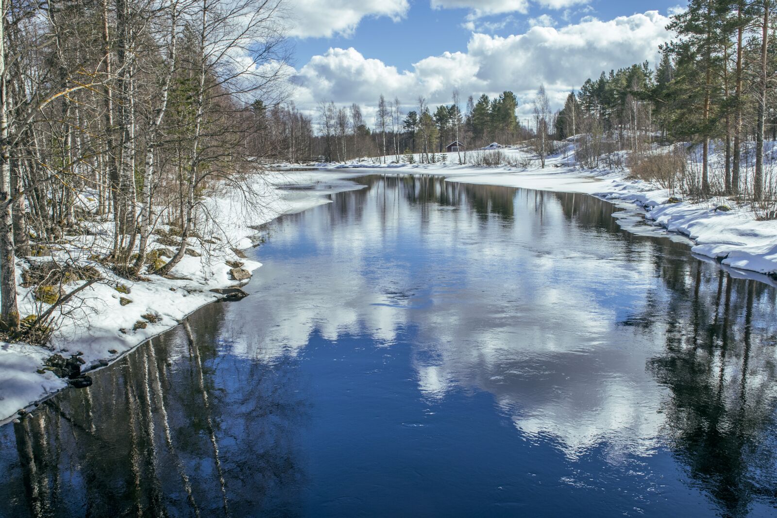 Nikon D5300 sample photo. River, sky, reflection photography
