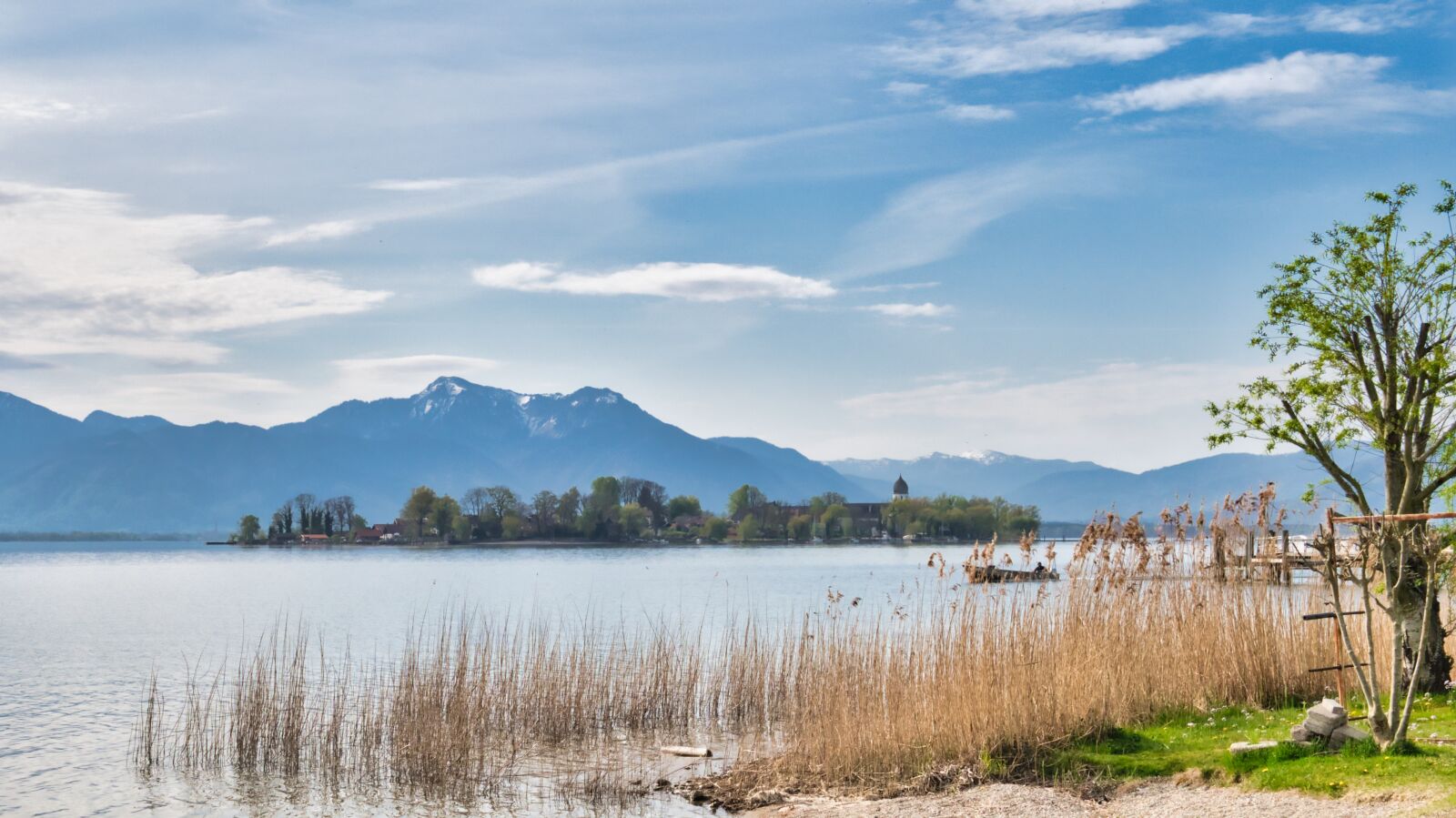 Nikon D7500 sample photo. Landscape, chiemsee, ladies island photography