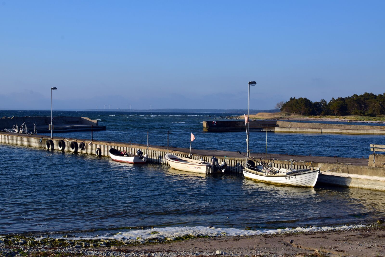 Nikon D5300 sample photo. Djupvik, port, boats photography