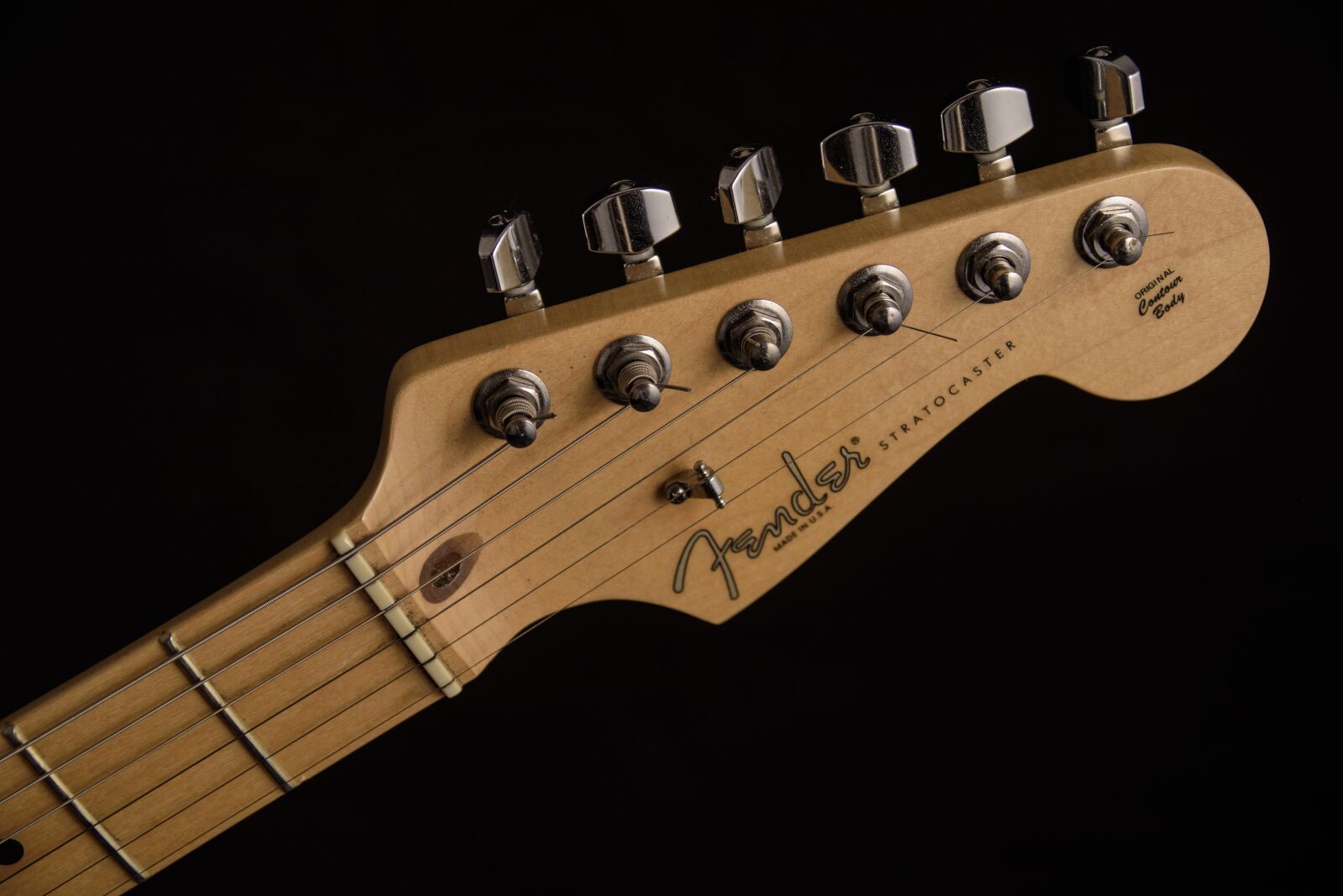 Nikon D5500 sample photo. Guitar, guitar head, musical photography