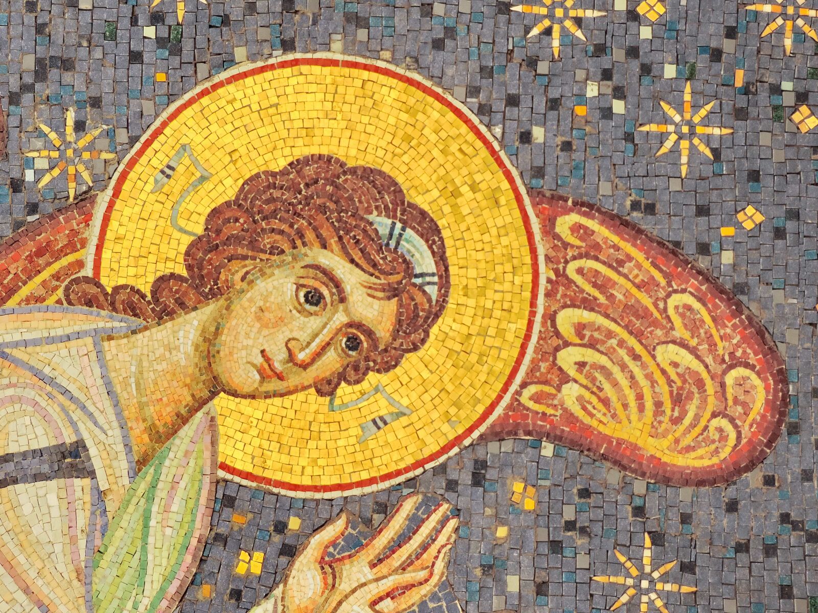 Nikon Coolpix P520 sample photo. Byzantine, christianity, saint, ancient photography