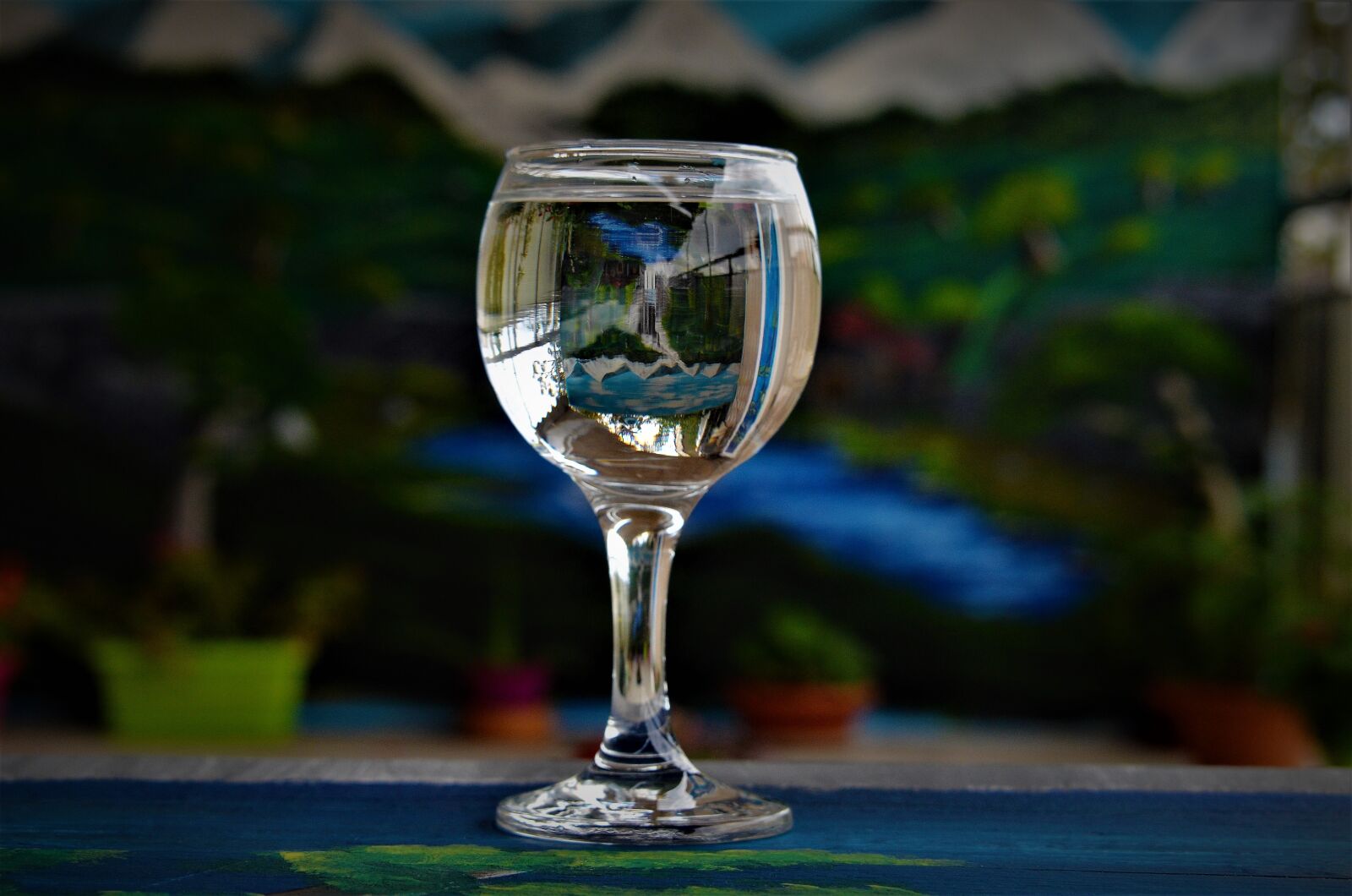 Nikon D7000 sample photo. Reflection, glass, objects photography