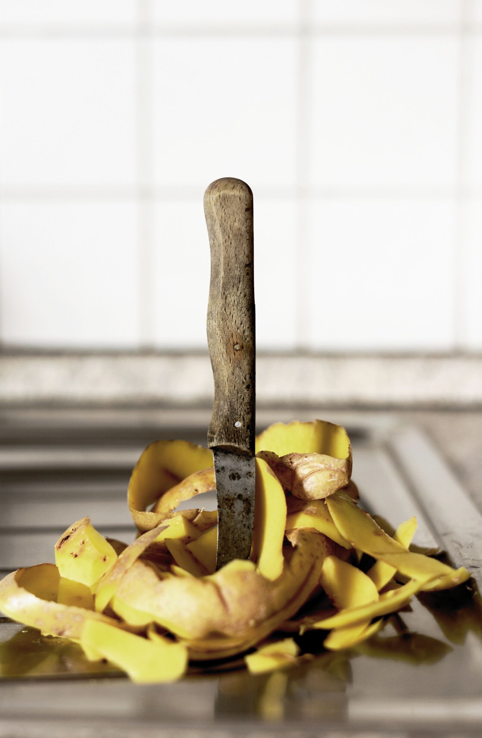 Nikon D610 sample photo. Knife, potato peeler cutter photography
