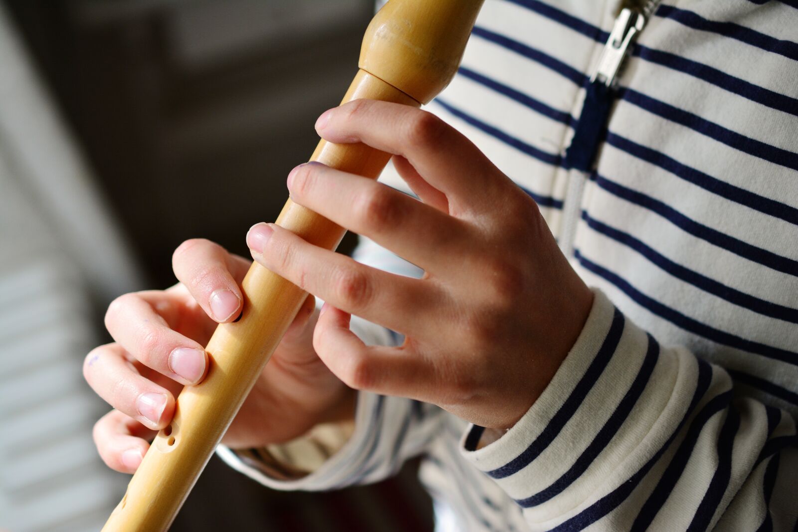 Nikon D5200 sample photo. Flute, recorder, play the photography