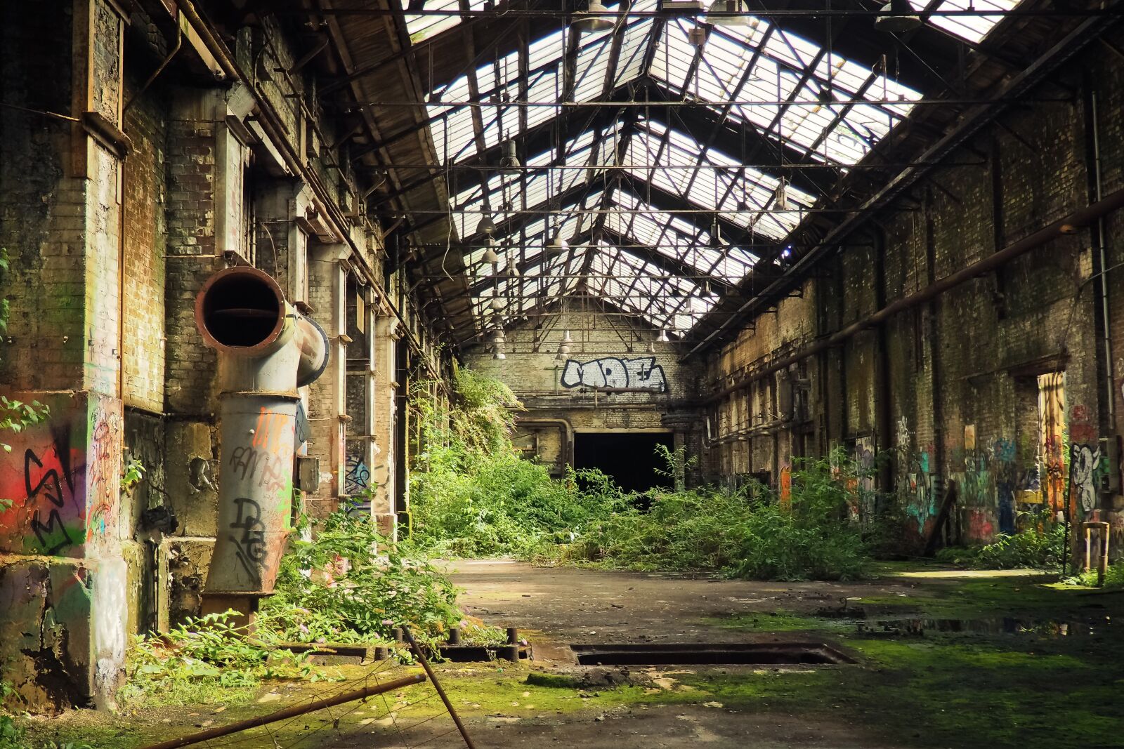 Olympus OM-D E-M10 sample photo. Lost places, rooms, abandoned photography