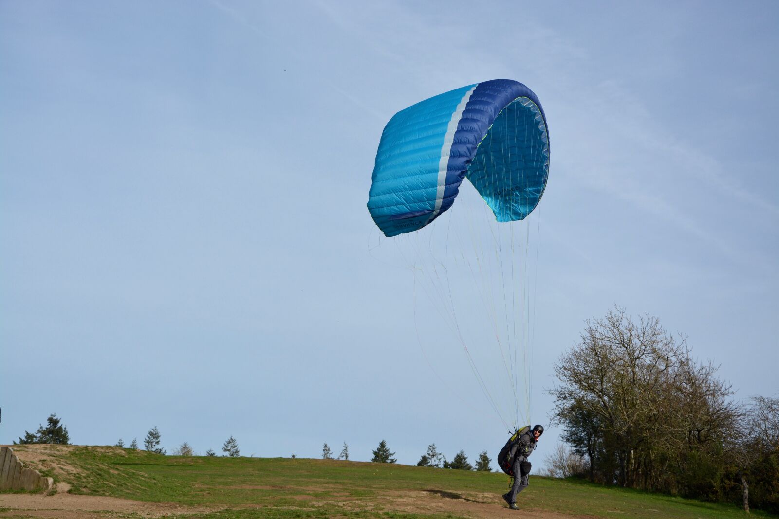 Nikon D5200 sample photo. Paragliders, practice in free photography