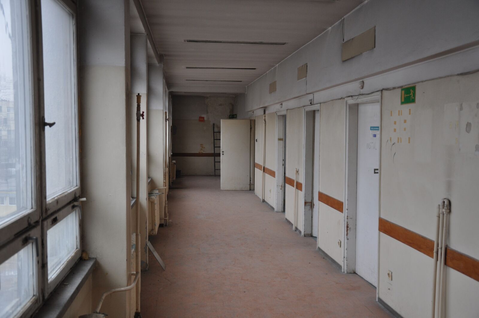 Nikon D5000 sample photo. Corridor, building, wall photography