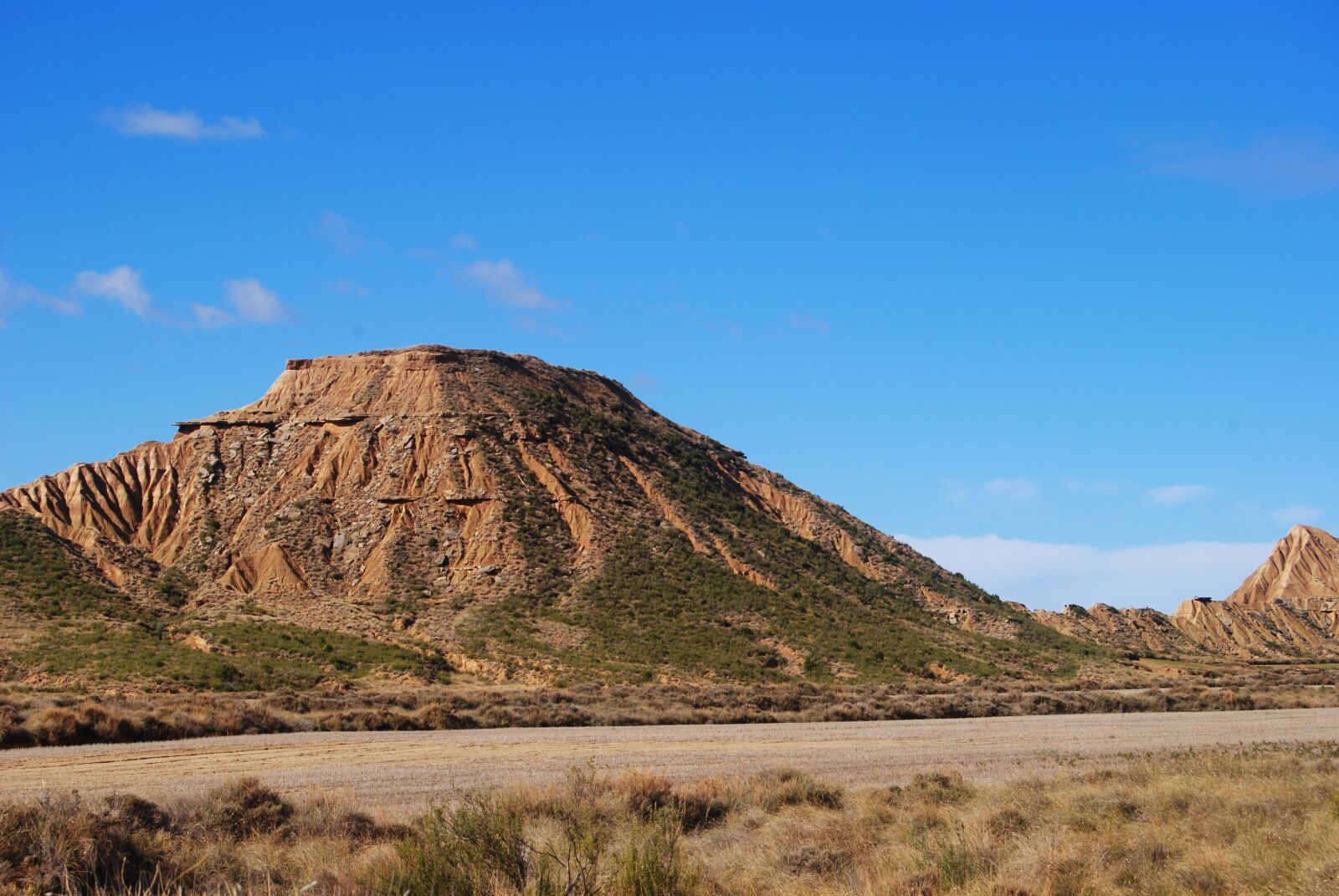 Nikon D3000 sample photo. Bardenas, real, spain photography