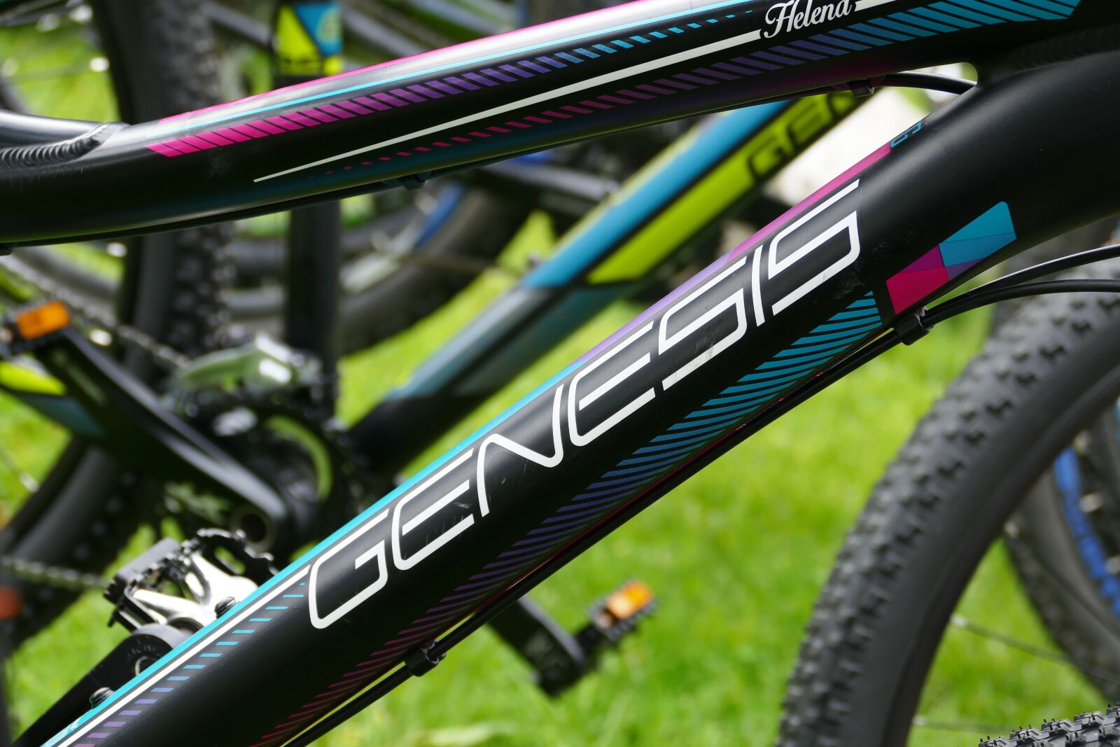 Leica V-Lux (Typ 114) sample photo. Mountain bike, frame, aluminium photography